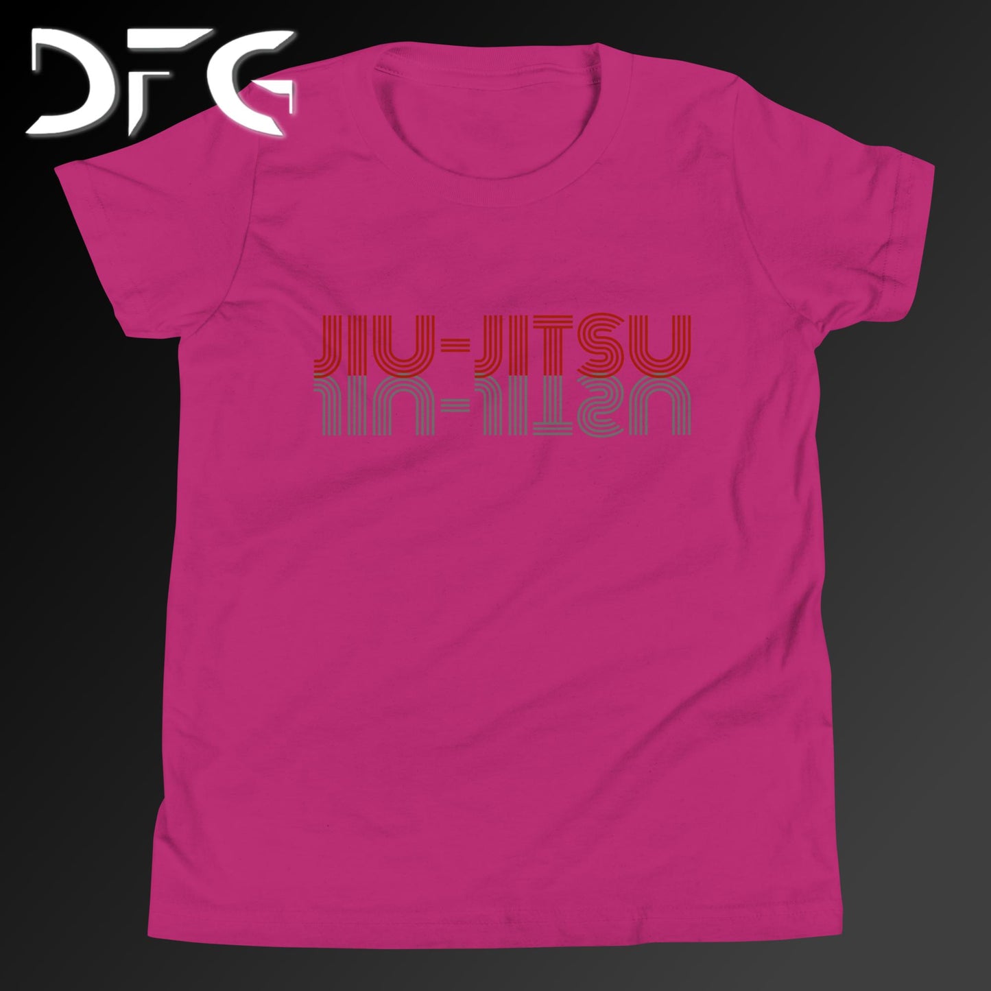 Youth Short-Sleeve T-Shirt BJJ Red