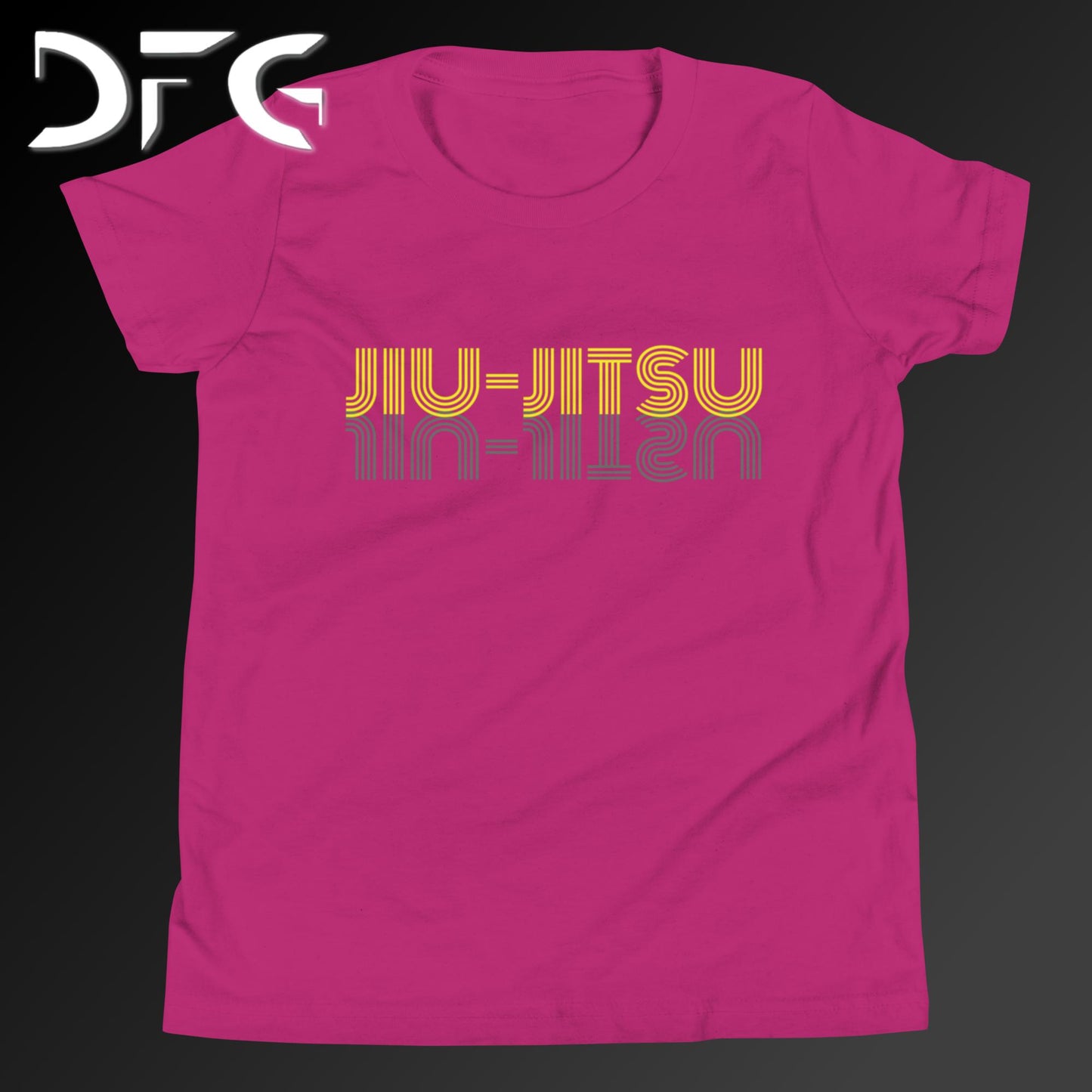 Youth Short-Sleeve T-Shirt BJJ Yellow