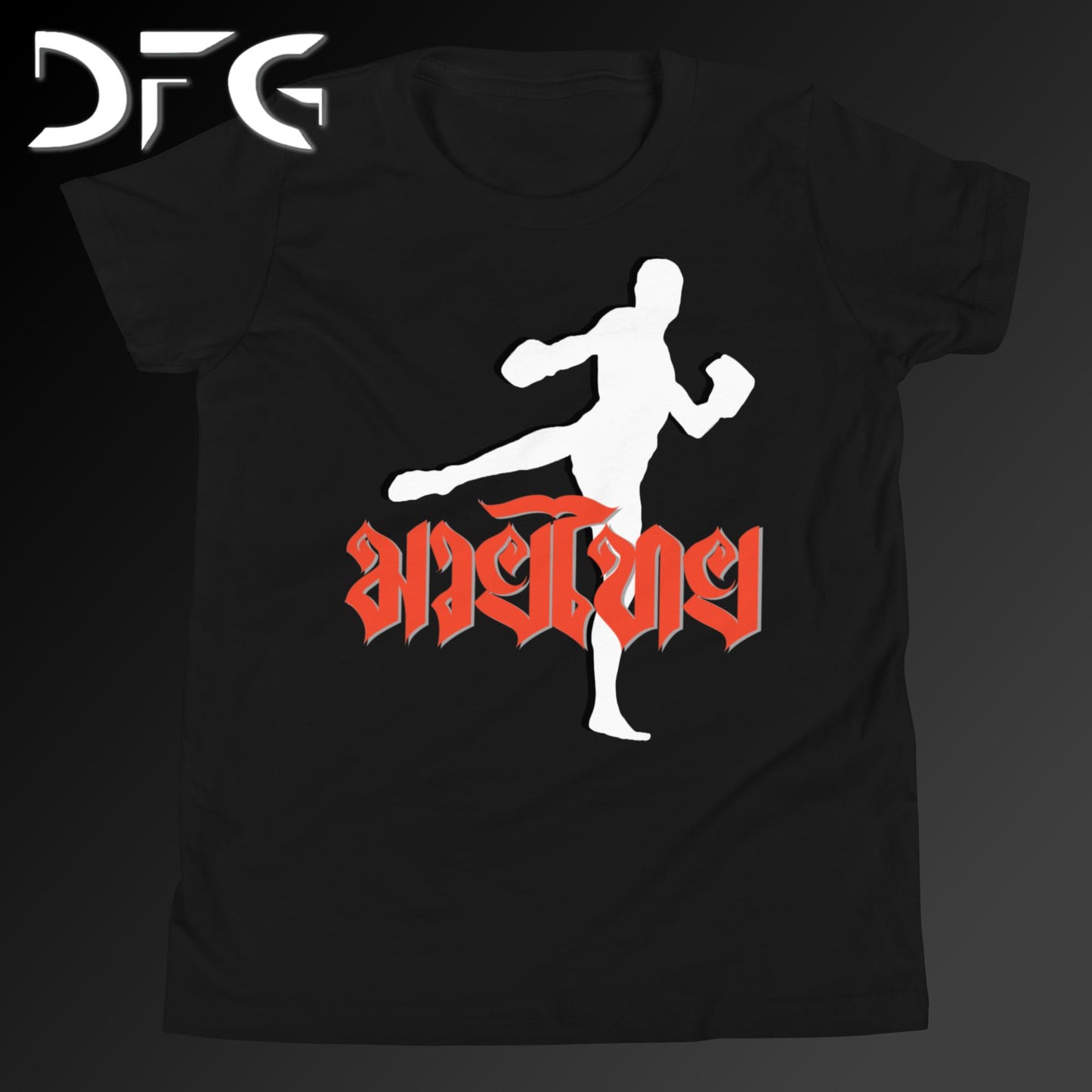 Youth Short-Sleeve T-Shirt Muay Thai Red