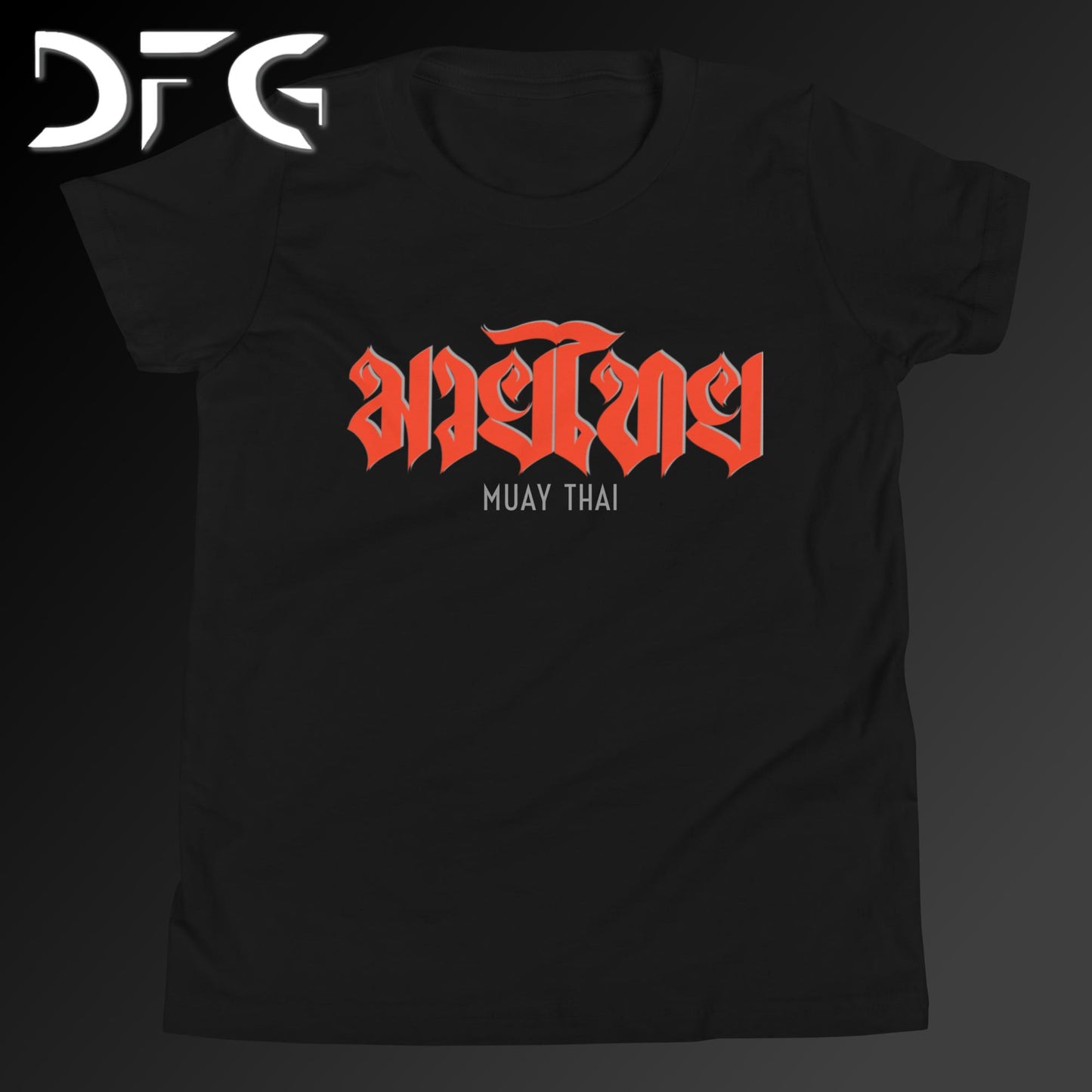 Youth Short-Sleeve T-Shirt Muay Thai Red