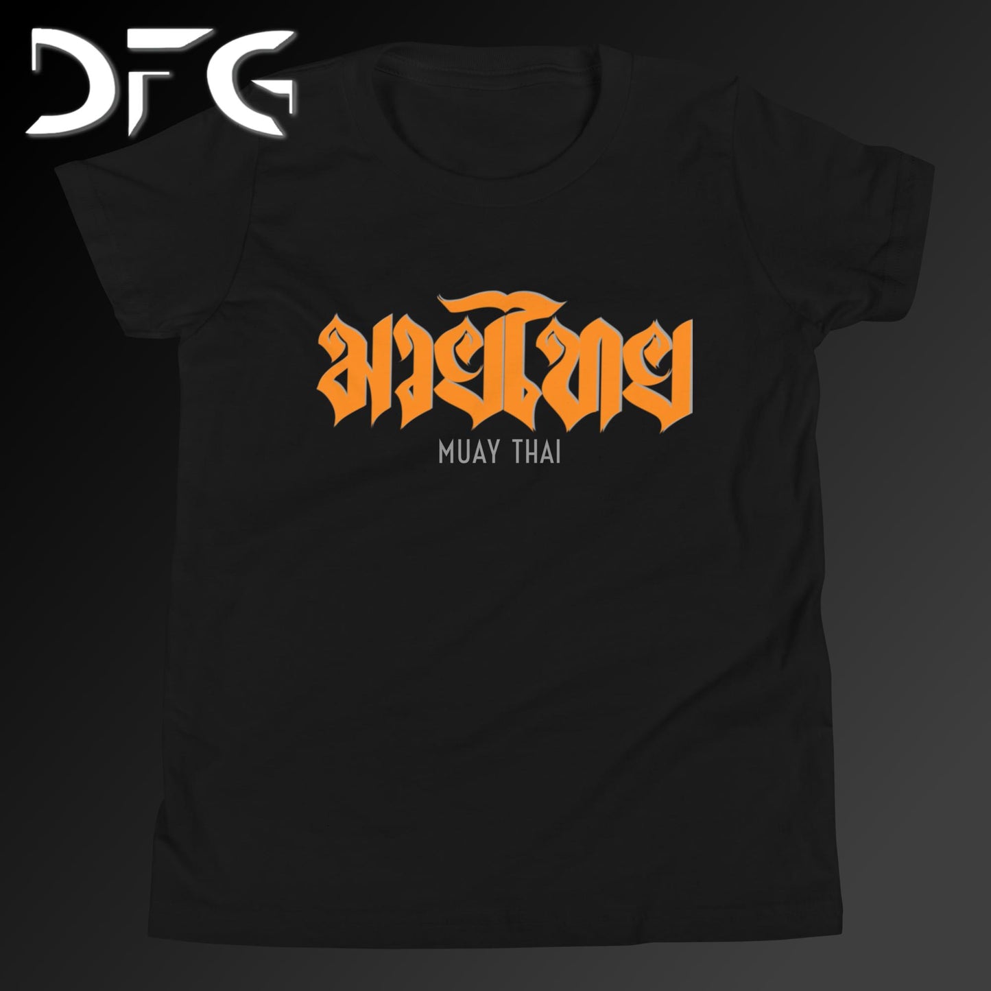 Youth Short-Sleeve T-Shirt Muay Thai Orange