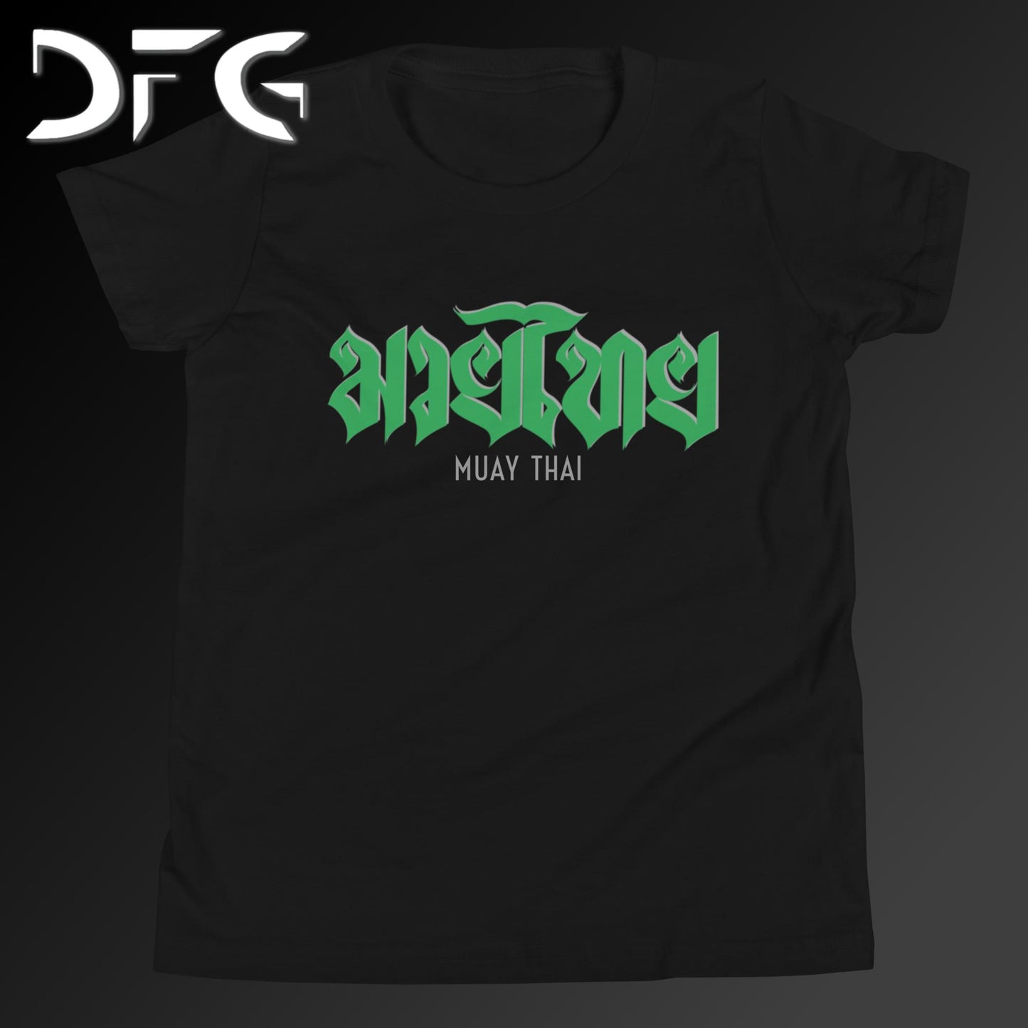 Youth Short-Sleeve T-Shirt Muay Thai Green