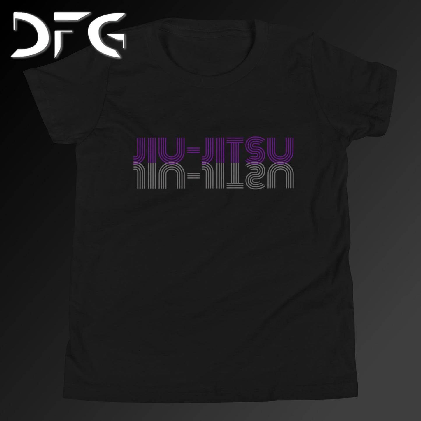 Youth Short-Sleeve T-Shirt BJJ Purple