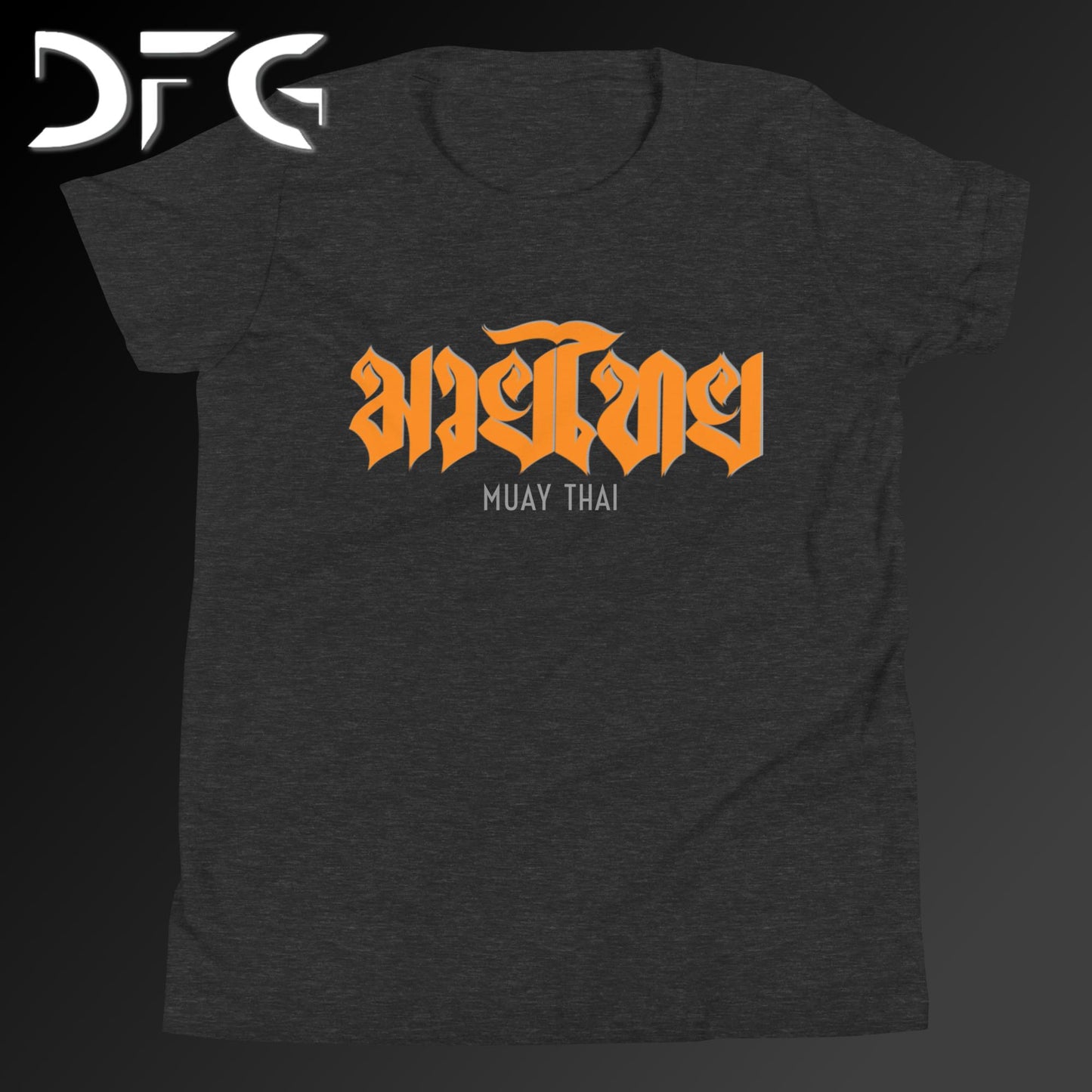 Youth Short-Sleeve T-Shirt Muay Thai Orange