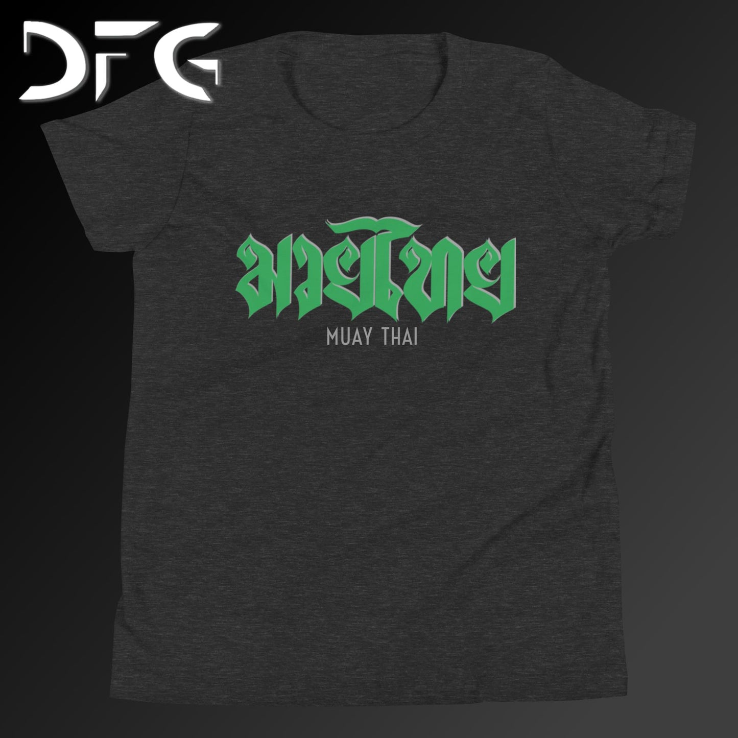 Youth Short-Sleeve T-Shirt Muay Thai Green