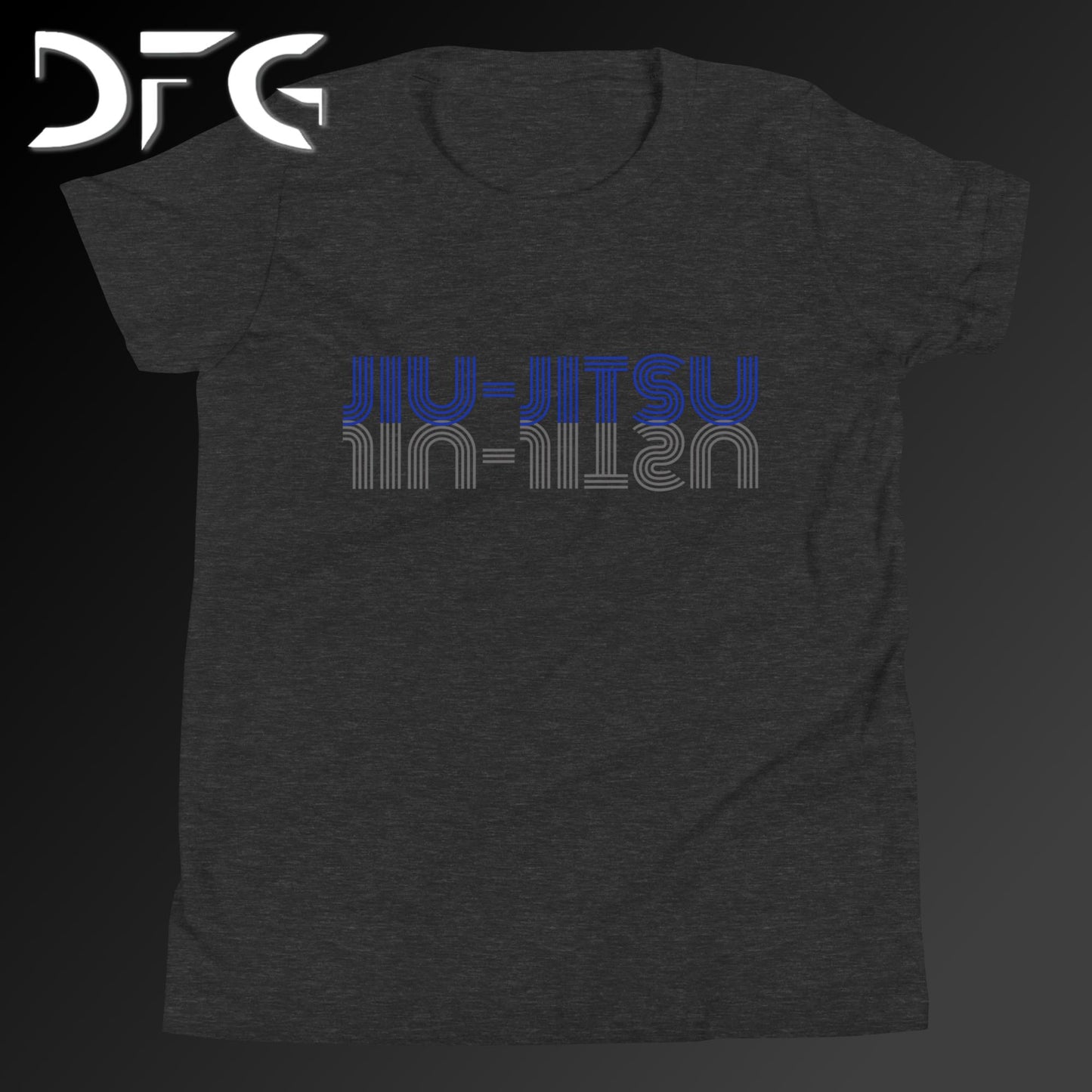 Youth Short-Sleeve T-Shirt BJJ Blue