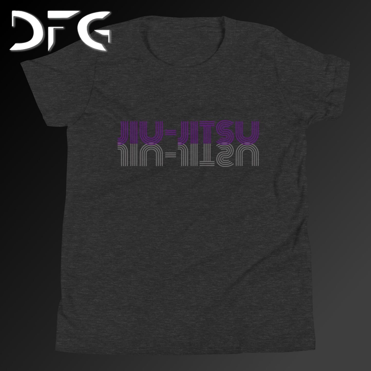 Youth Short-Sleeve T-Shirt BJJ Purple