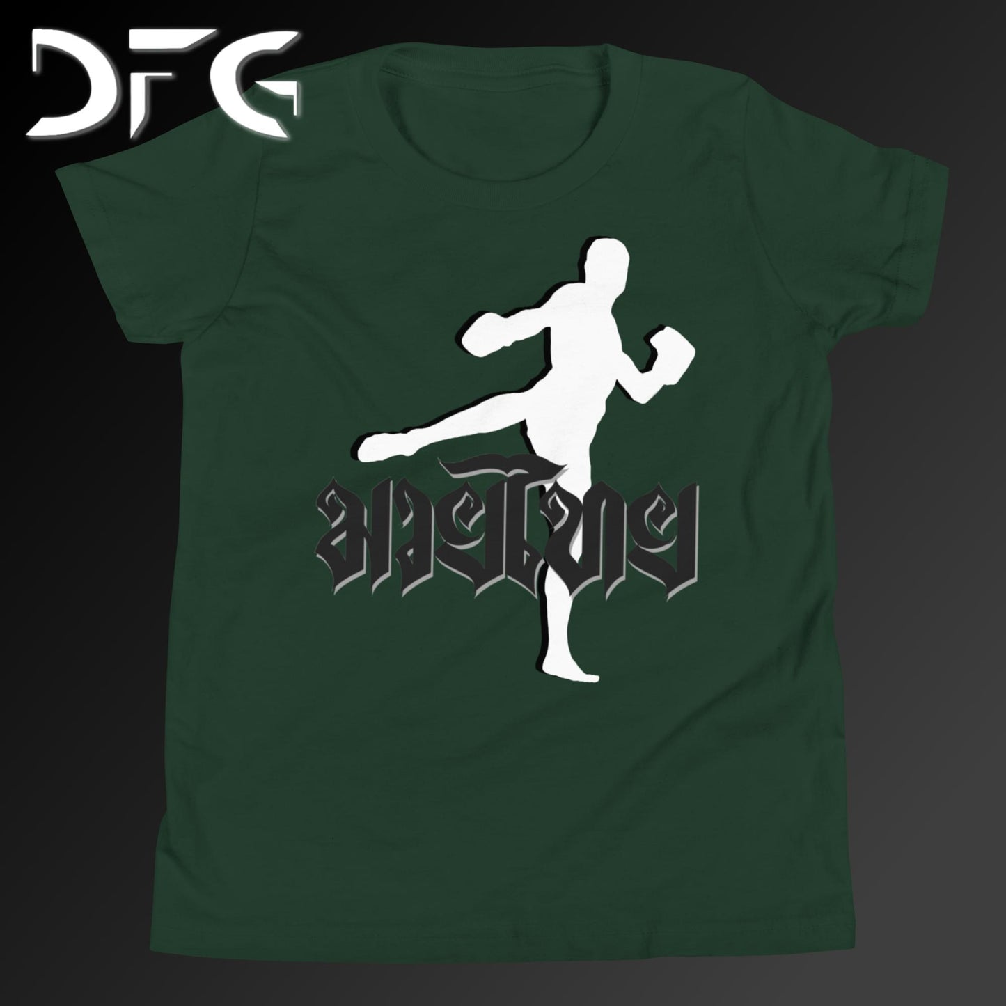 Youth Short-Sleeve T-Shirt Muay Thai Black