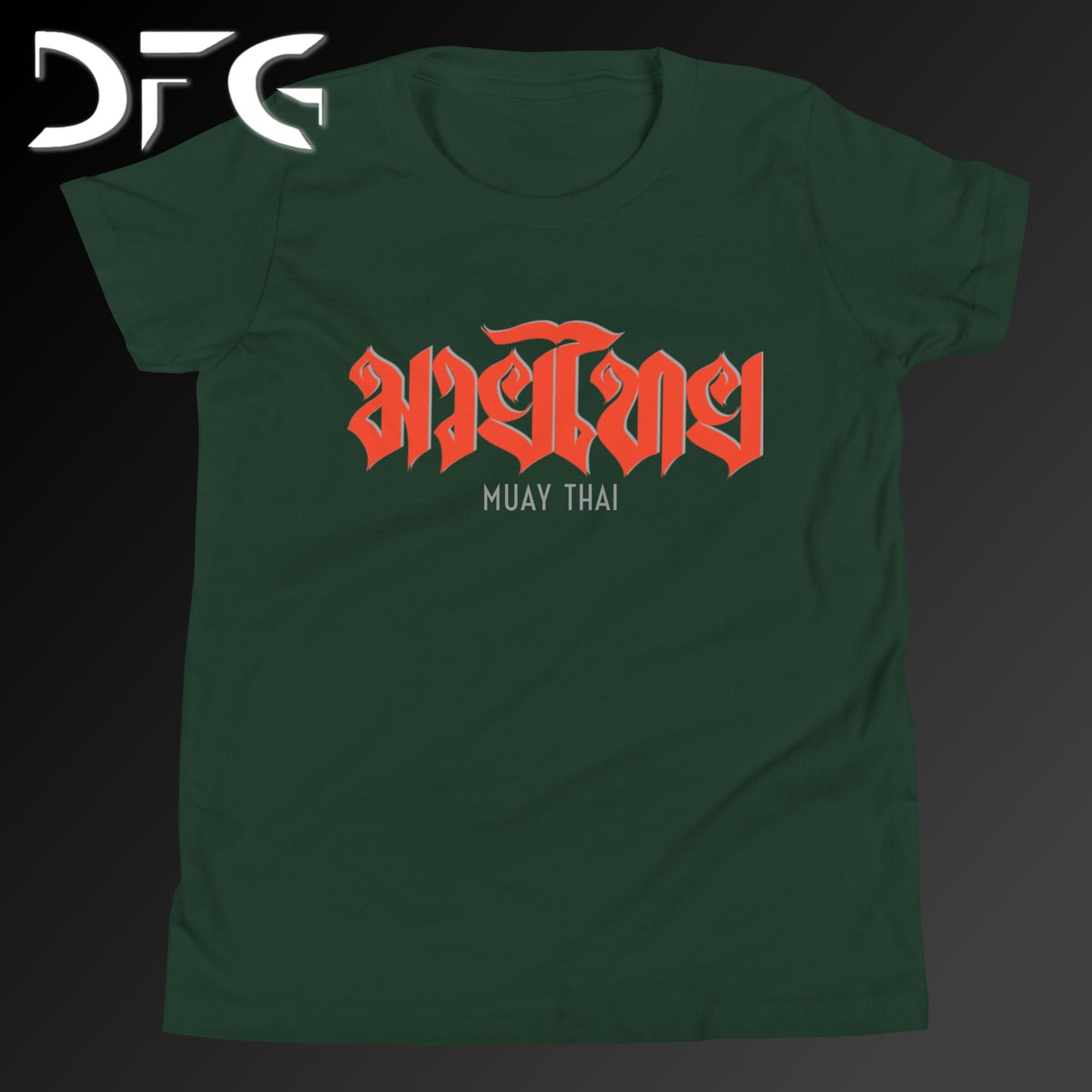Youth Short-Sleeve T-Shirt Muay Thai Red