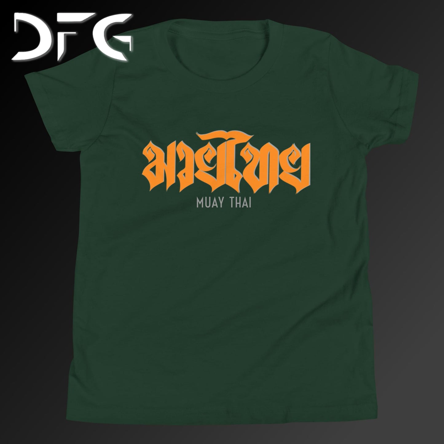 Youth Short-Sleeve T-Shirt Muay Thai Orange