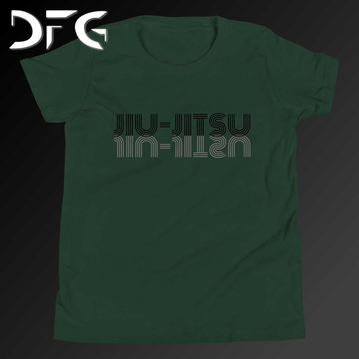 Youth Short-Sleeve T-Shirt BJJ Black