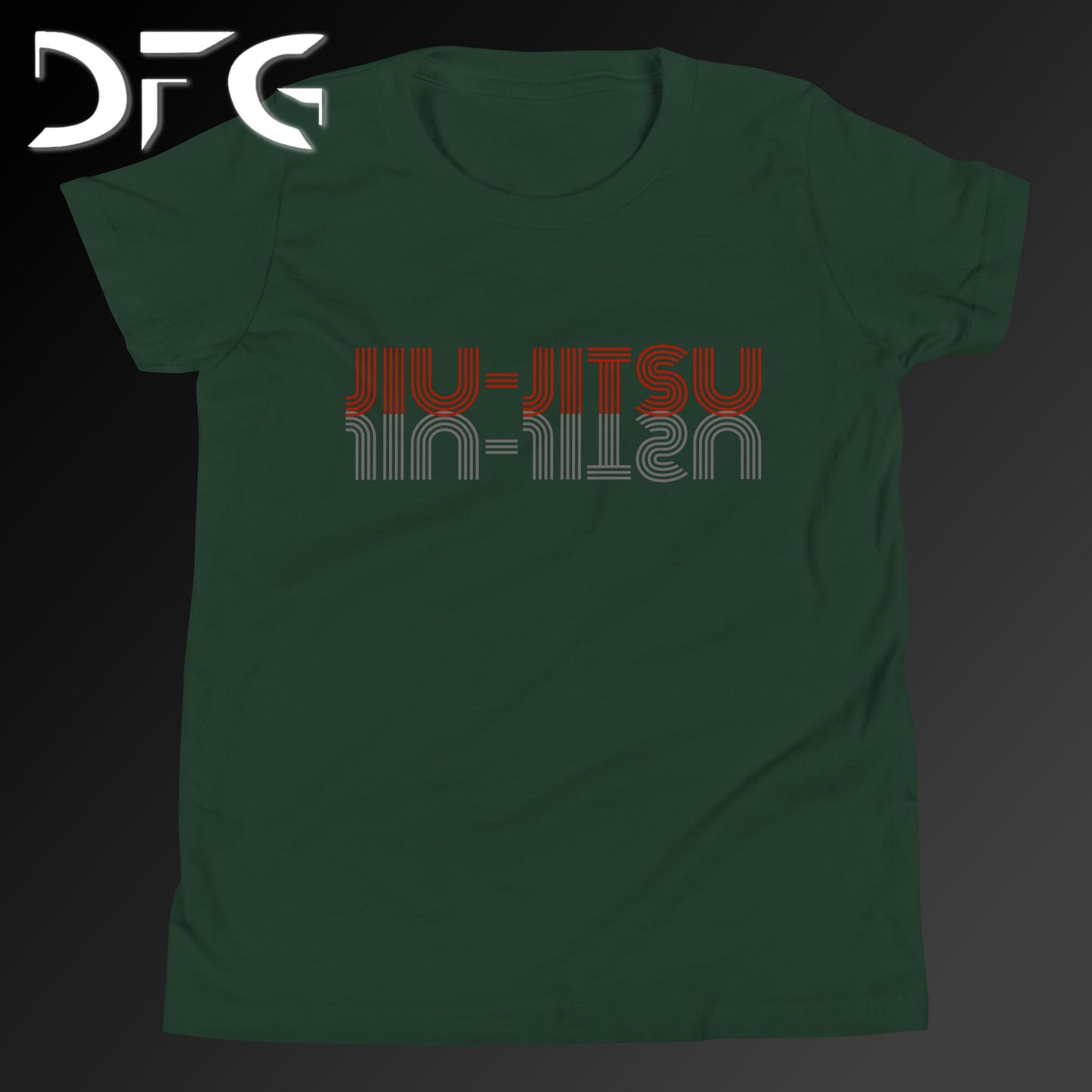Youth Short-Sleeve T-Shirt BJJ Red