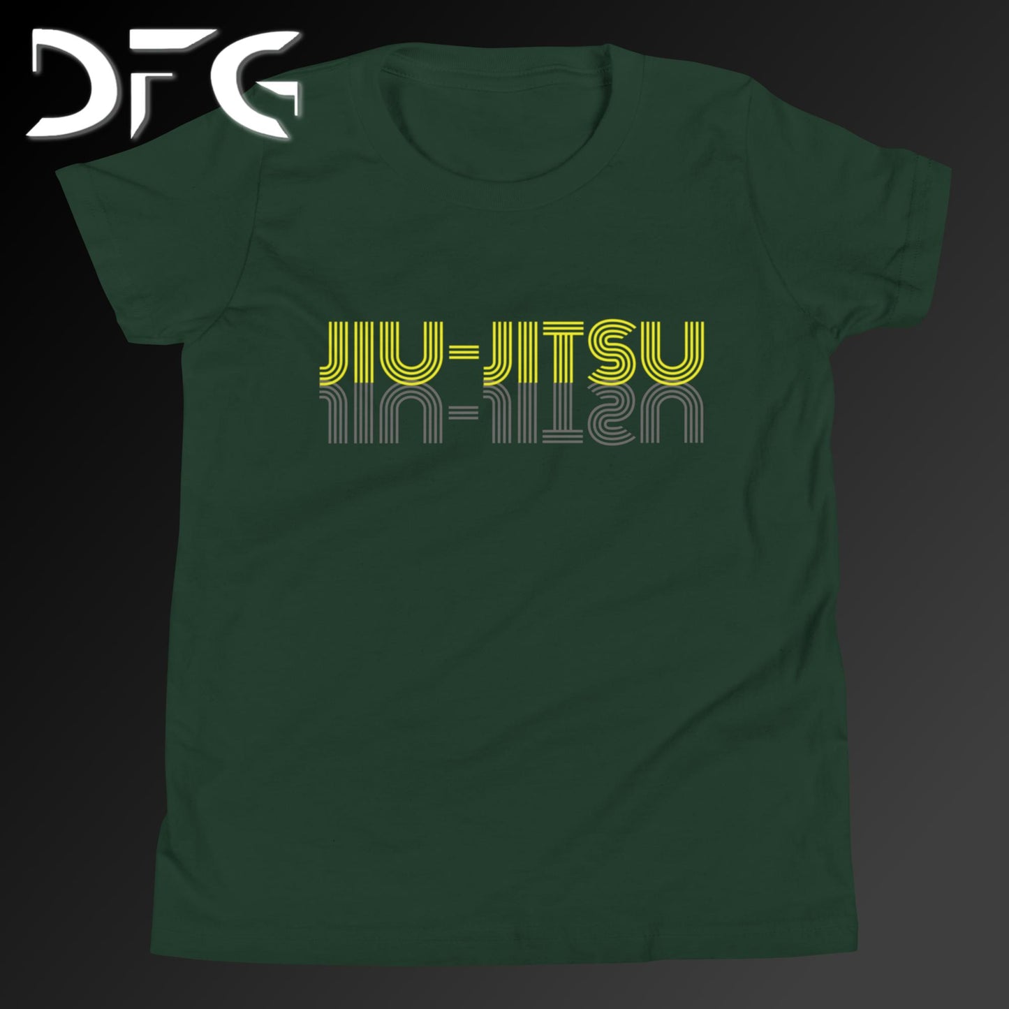 Youth Short-Sleeve T-Shirt BJJ Yellow