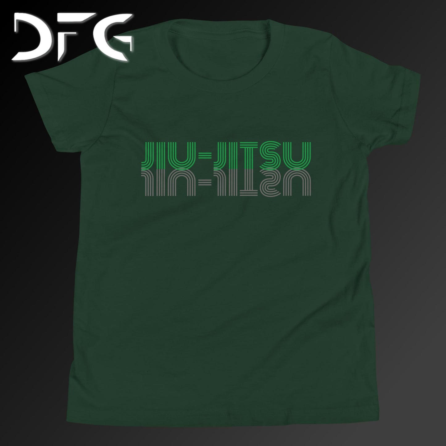 Youth Short-Sleeve T-Shirt BJJ Green