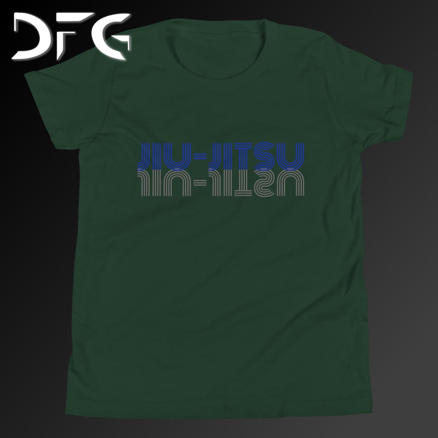 Youth Short-Sleeve T-Shirt BJJ Blue