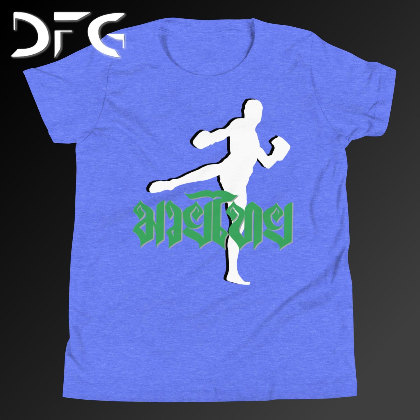 Youth Short-Sleeve T-Shirt Muay Thai Green