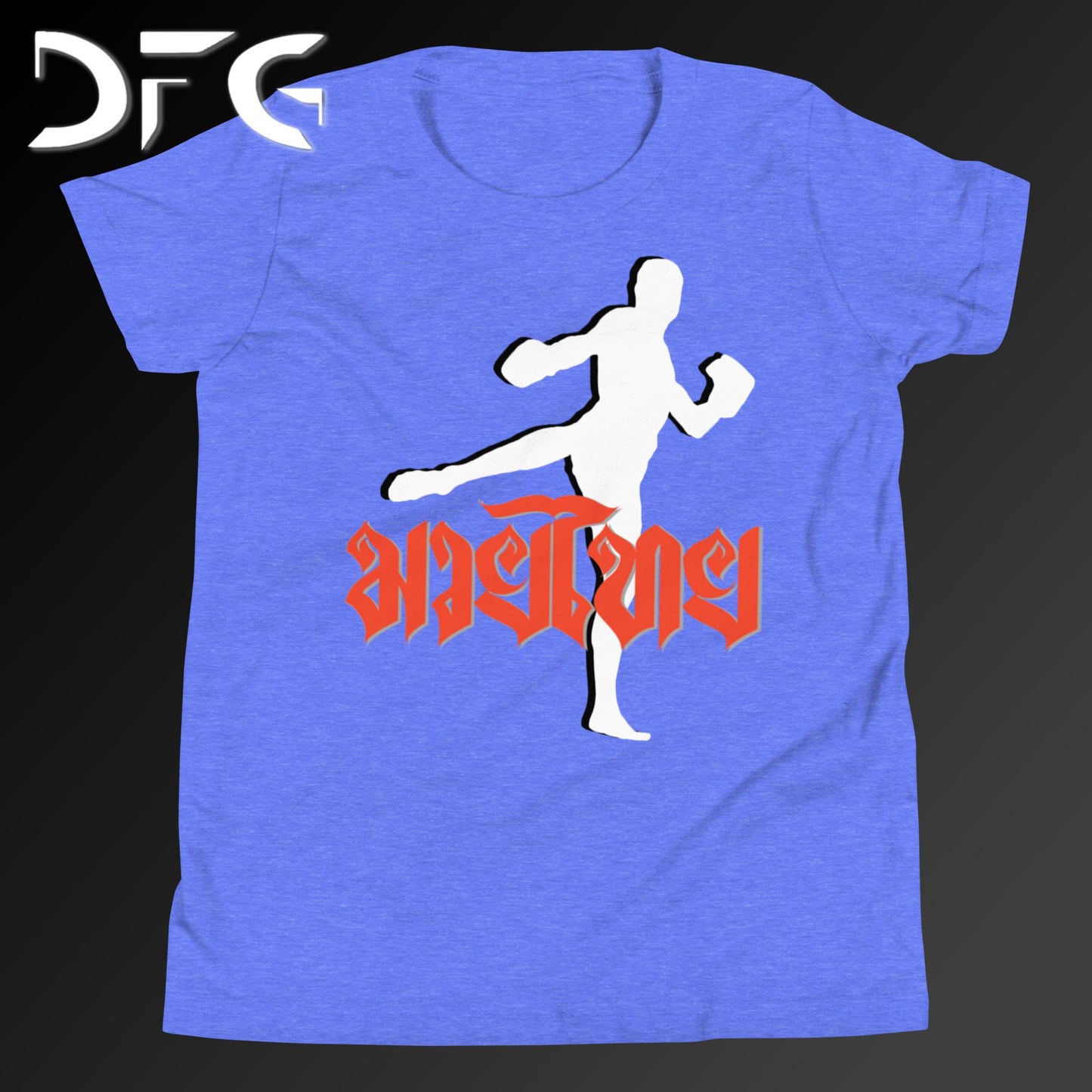 Youth Short-Sleeve T-Shirt Muay Thai Red