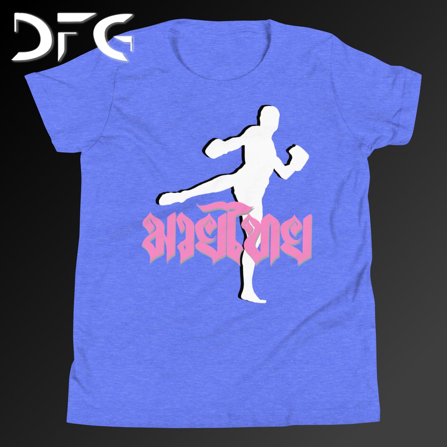 Youth Short-Sleeve T-Shirt Muay Thai Pink