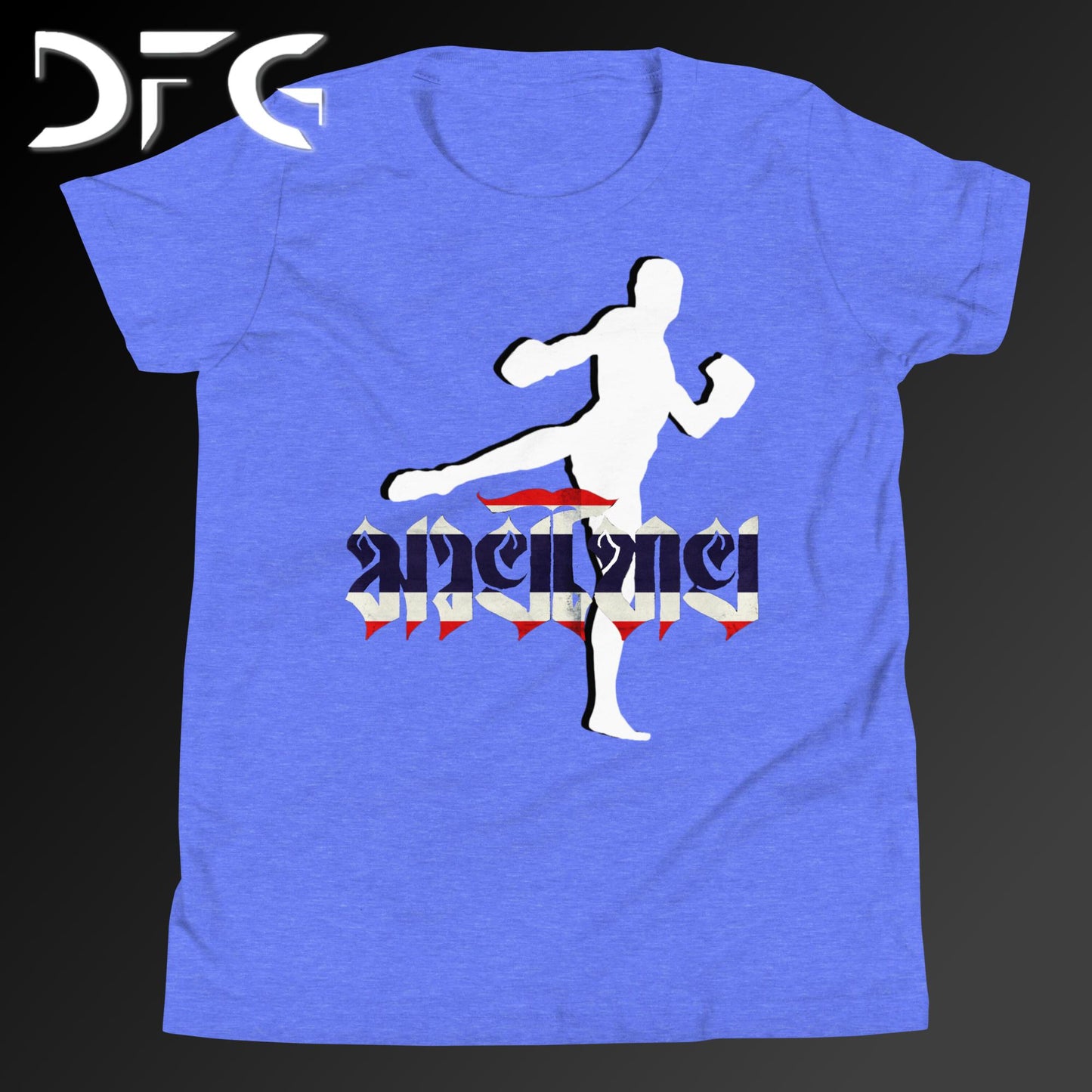 Youth Short-Sleeve T-Shirt Muay Thai Flag