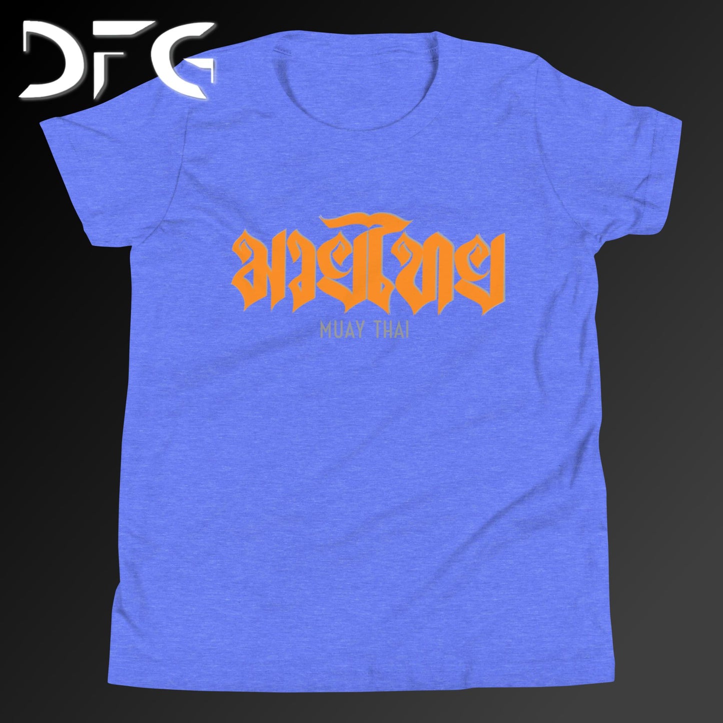 Youth Short-Sleeve T-Shirt Muay Thai Orange