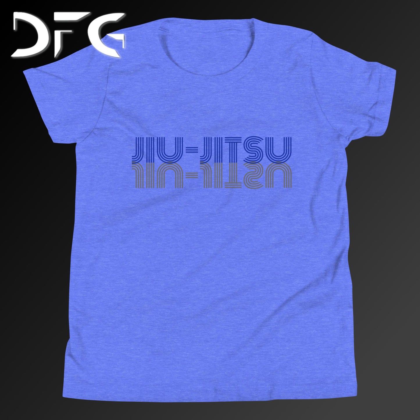 Youth Short-Sleeve T-Shirt BJJ Blue