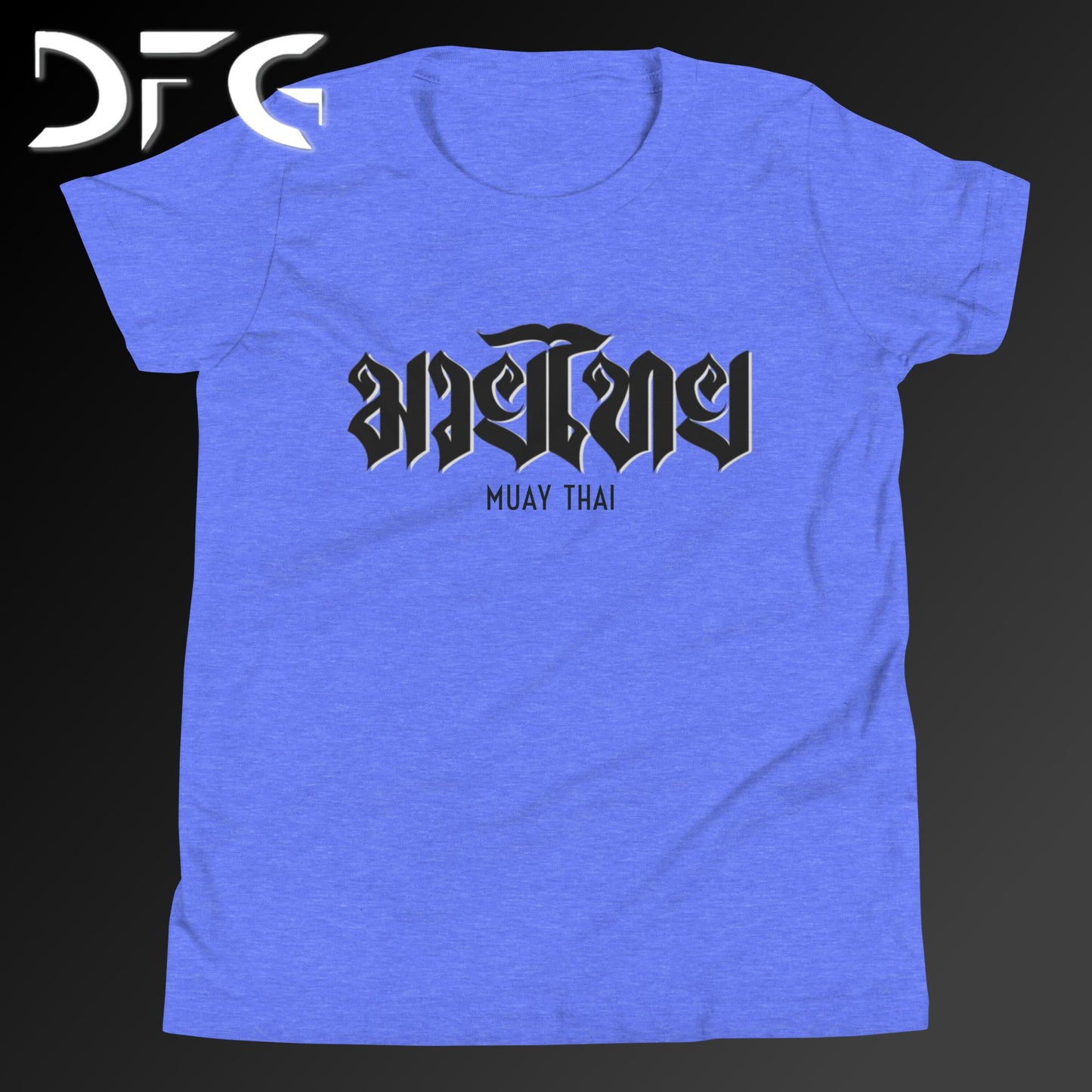 Youth Short-Sleeve T-Shirt Muay Thai Black