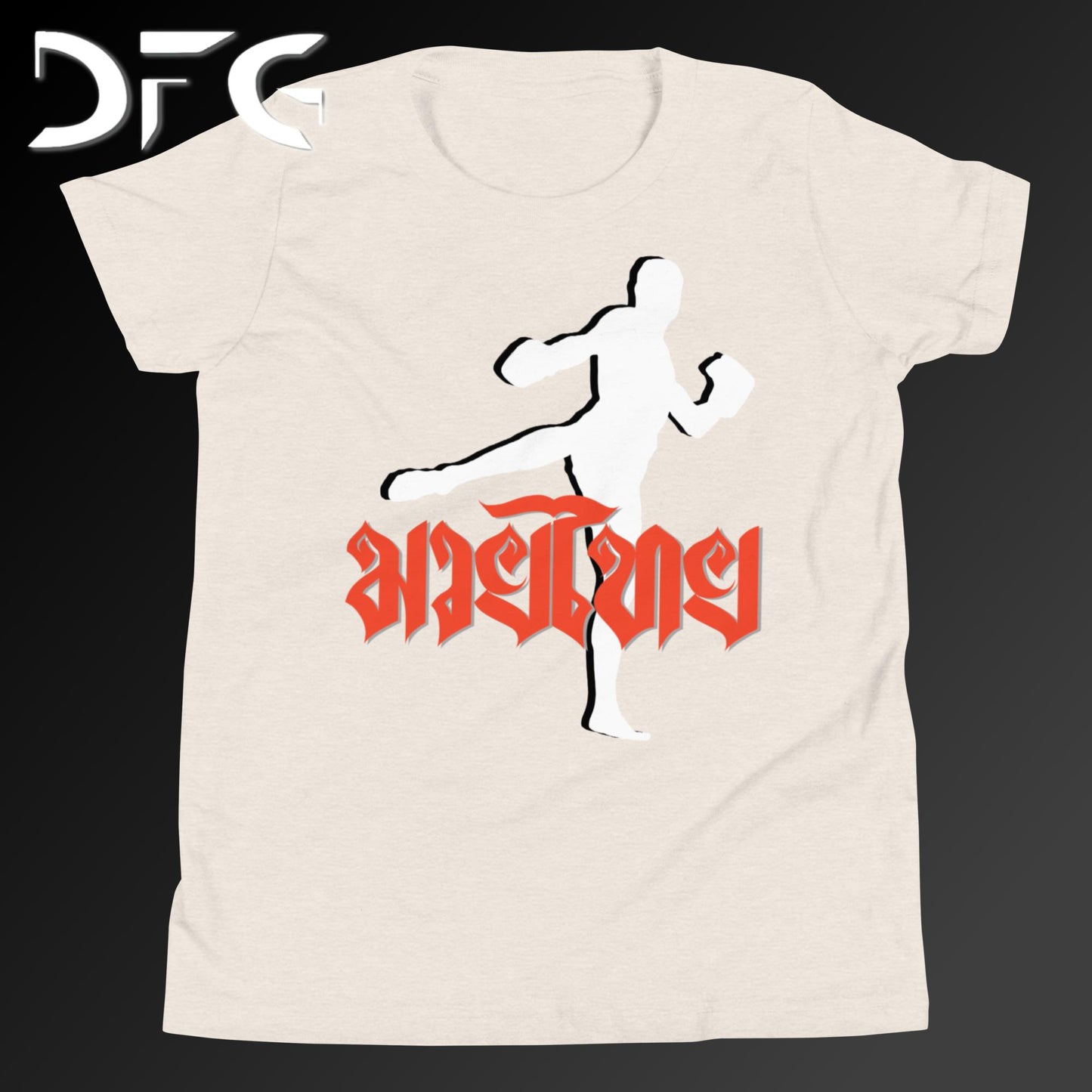 Youth Short-Sleeve T-Shirt Muay Thai Red