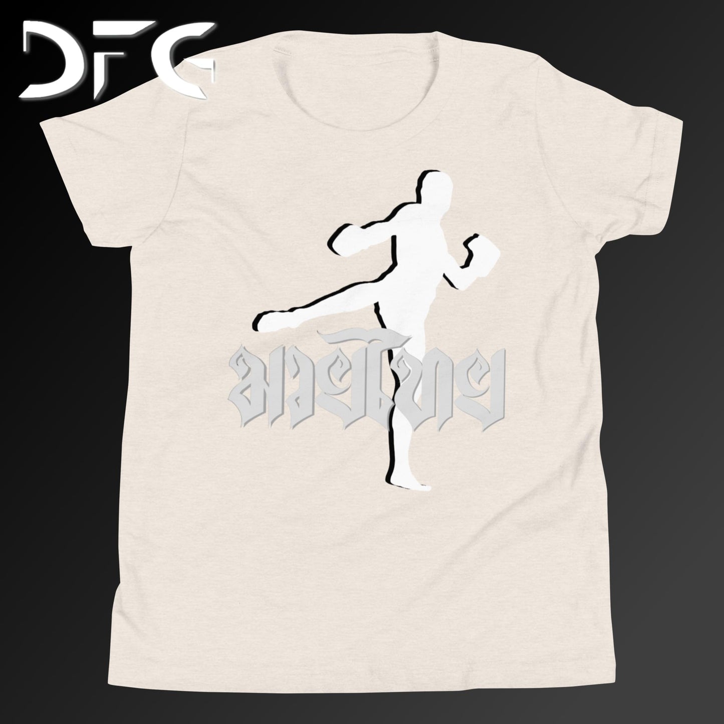 Youth Short-Sleeve T-Shirt Muay Thai White