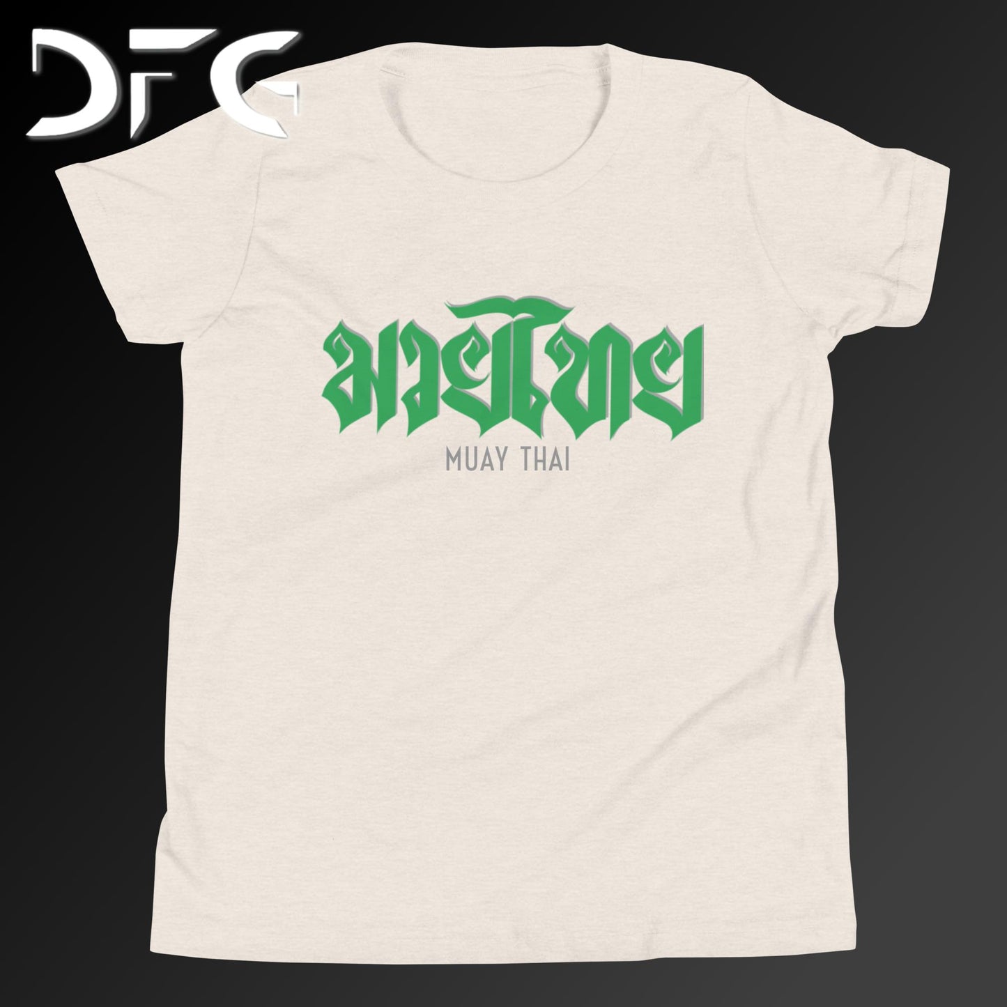 Youth Short-Sleeve T-Shirt Muay Thai Green