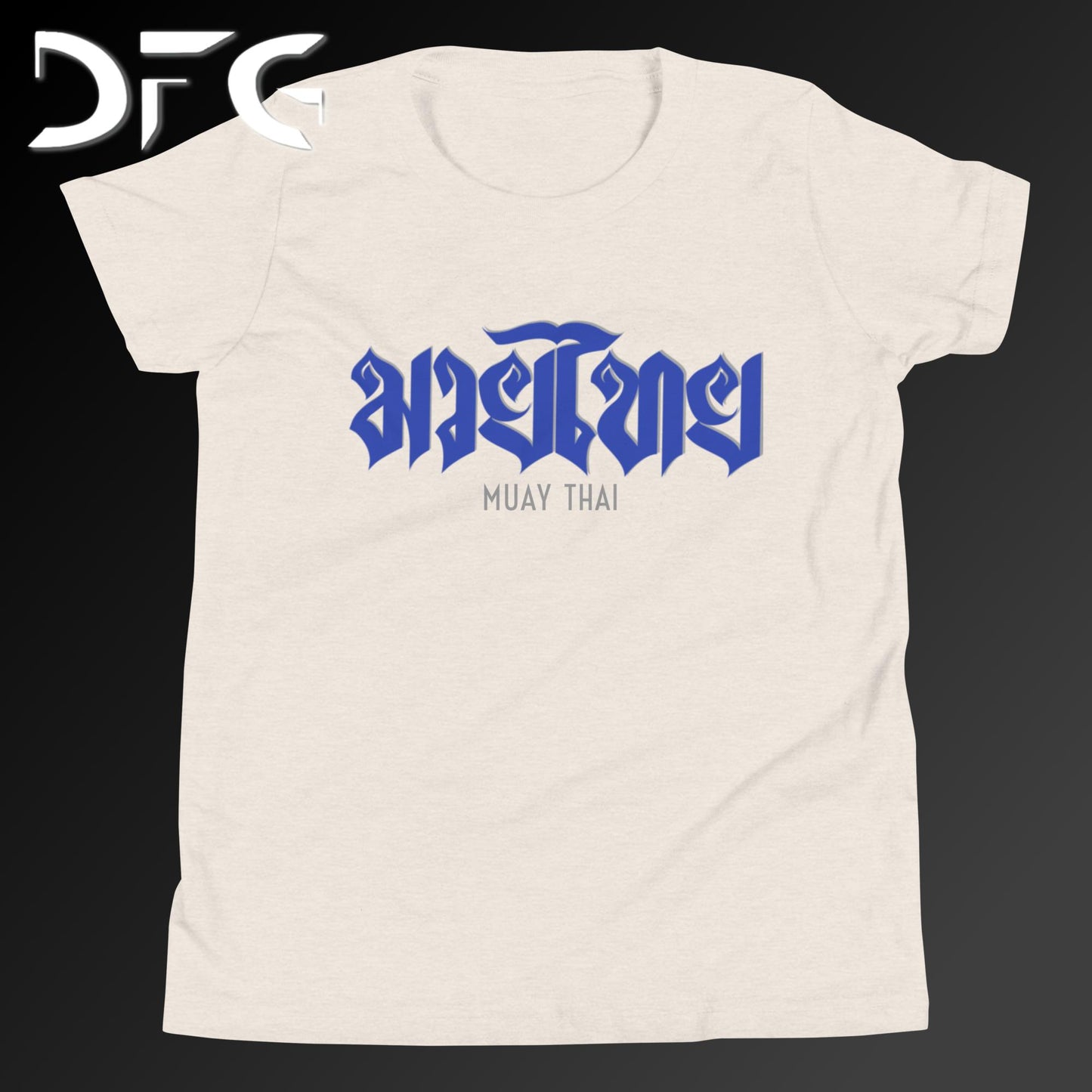 Youth Short-Sleeve T-Shirt Muay Thai Blue