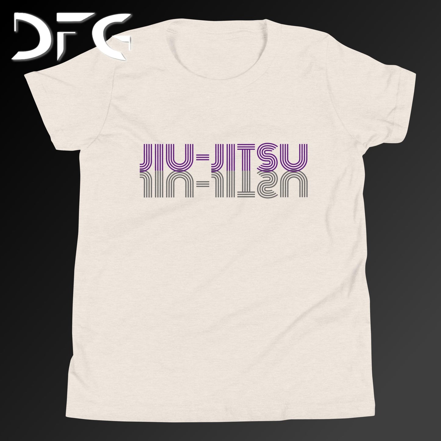 Youth Short-Sleeve T-Shirt BJJ Purple