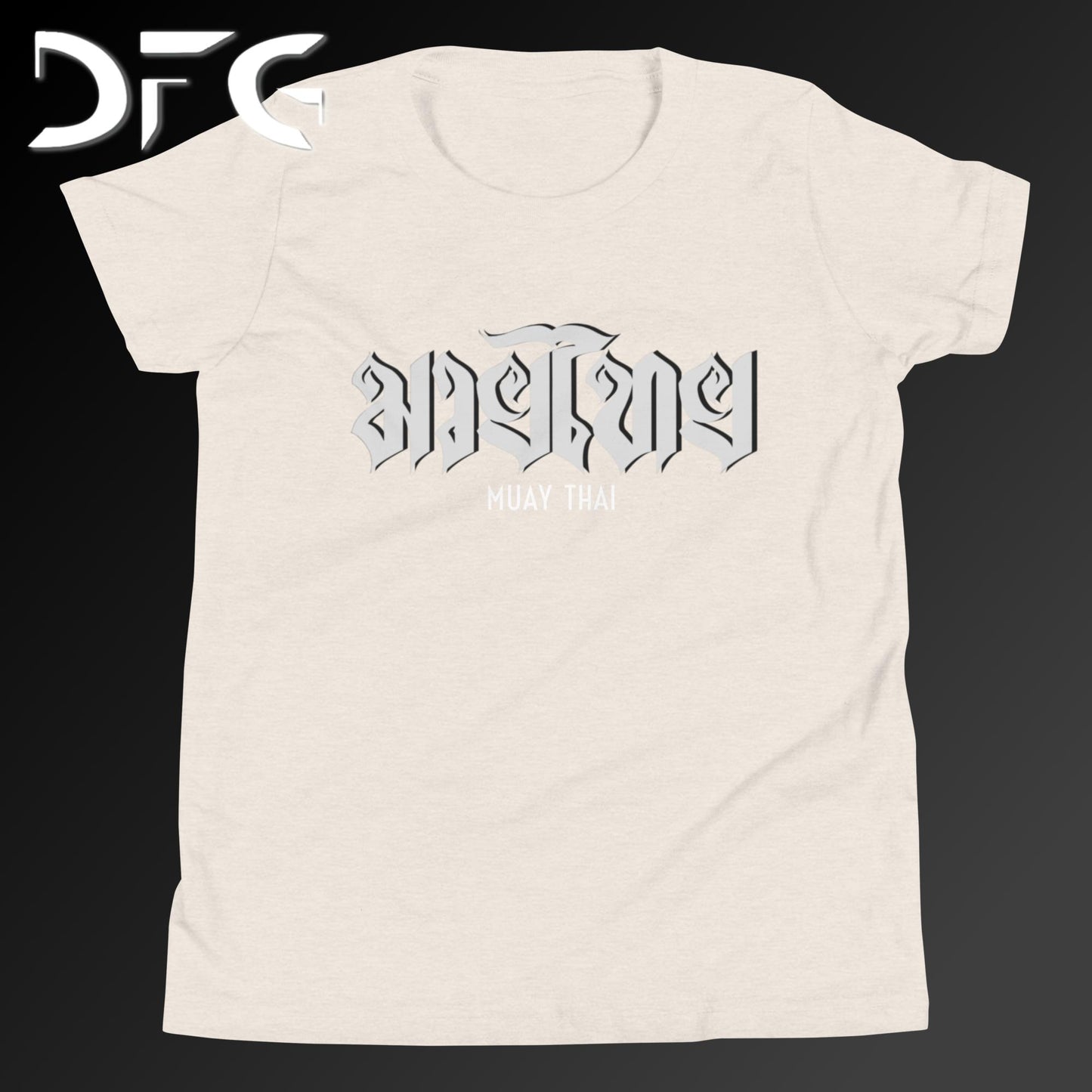 Youth Short-Sleeve T-Shirt Muay Thai White