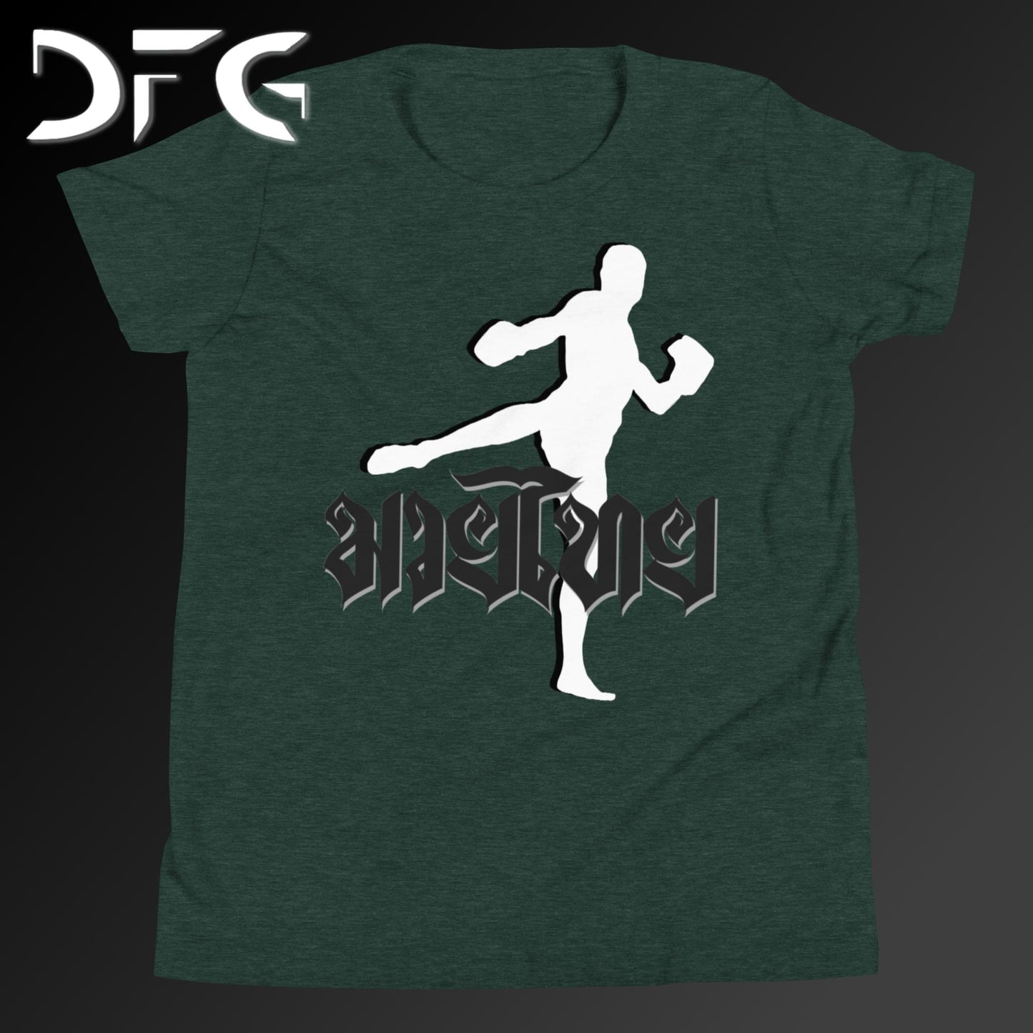 Youth Short-Sleeve T-Shirt Muay Thai Black