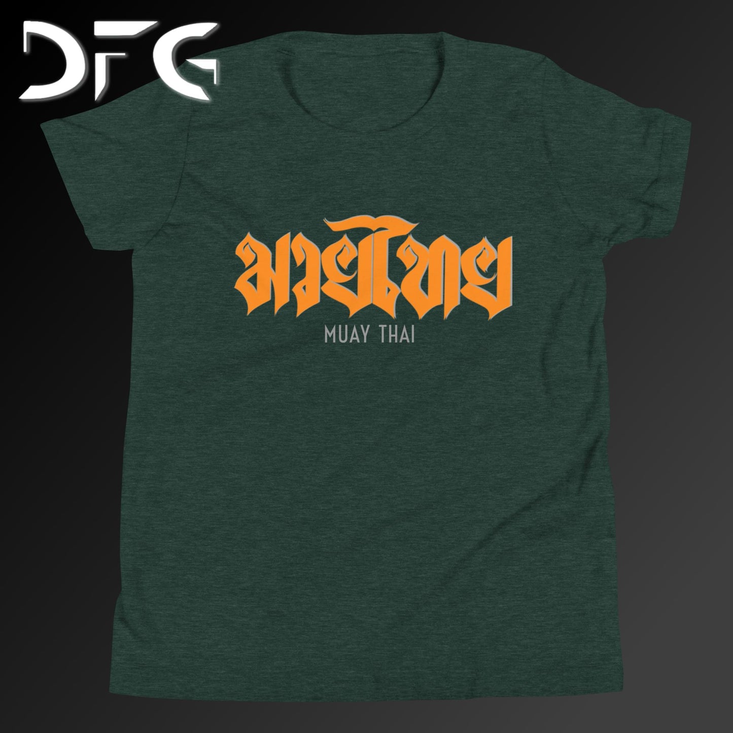 Youth Short-Sleeve T-Shirt Muay Thai Orange