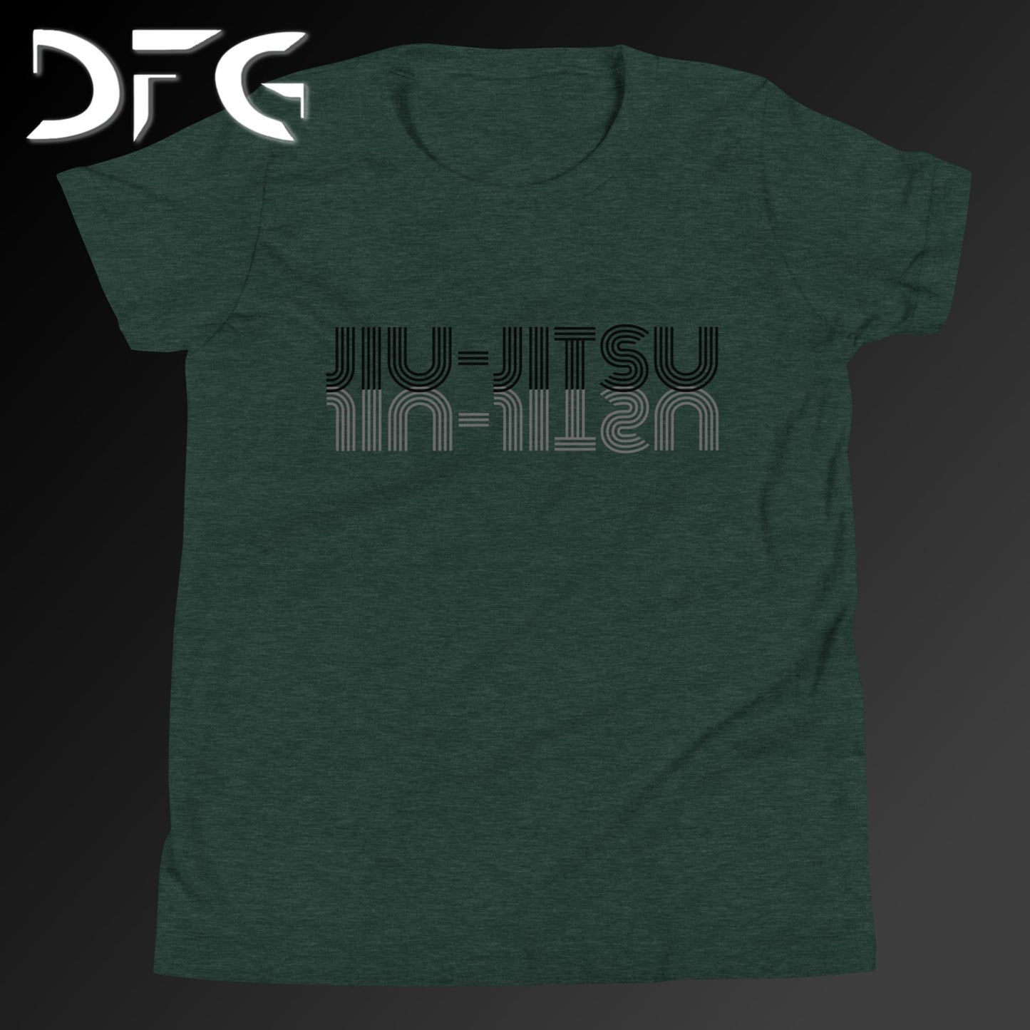 Youth Short-Sleeve T-Shirt BJJ Black