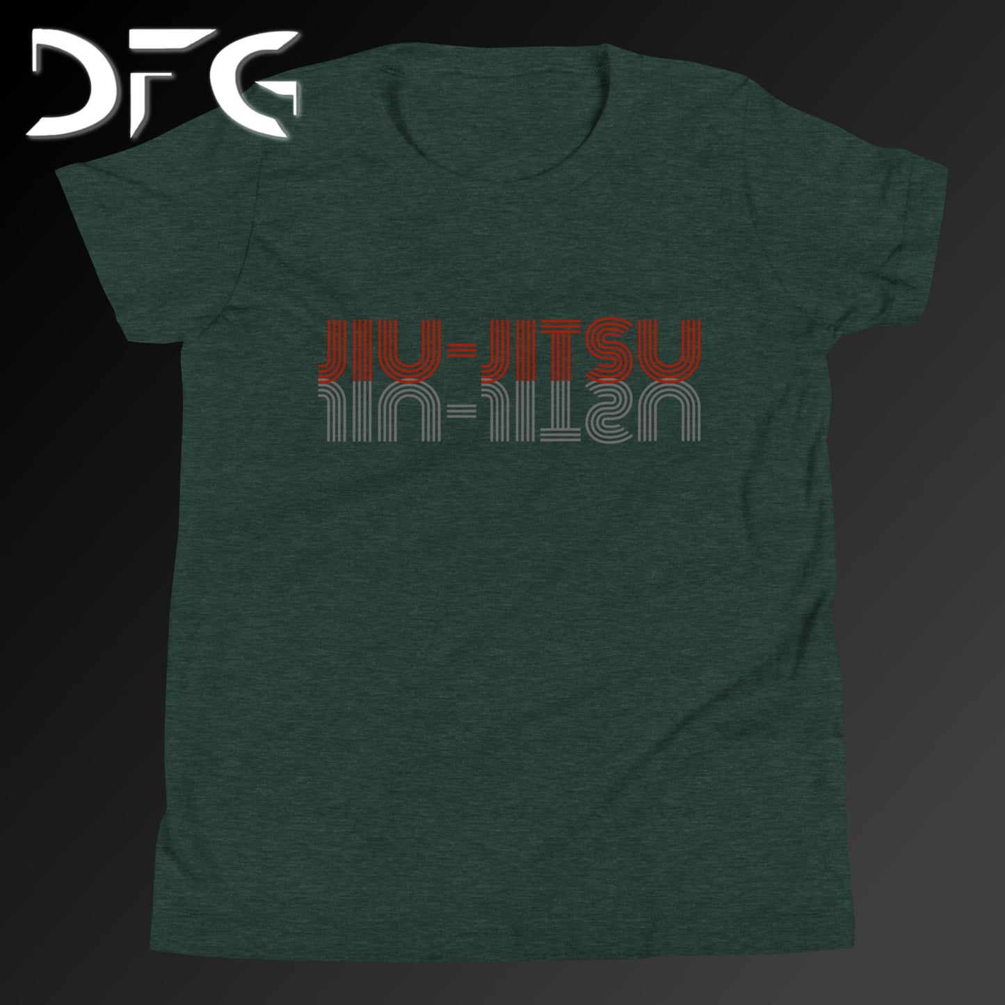 Youth Short-Sleeve T-Shirt BJJ Red