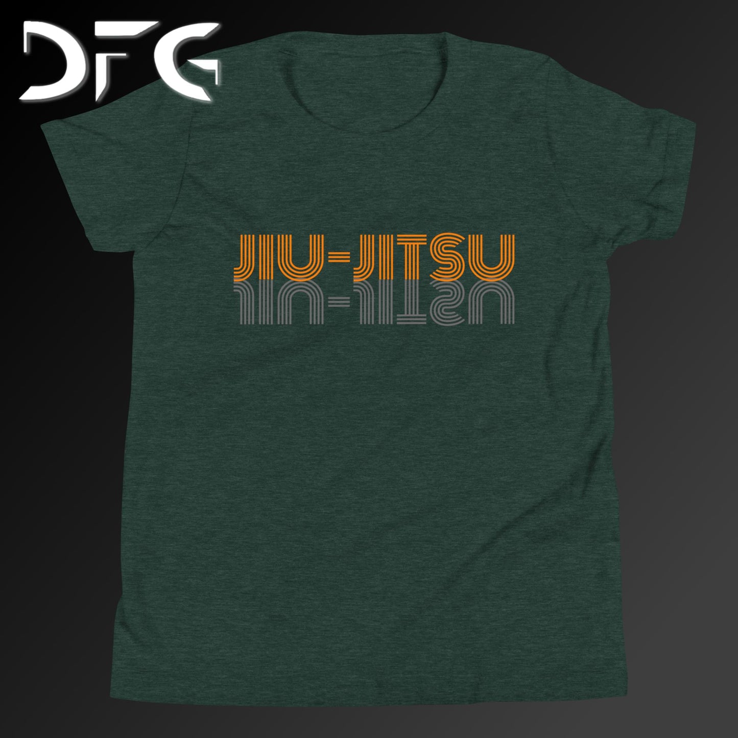Youth Short-Sleeve T-Shirt BJJ Orange