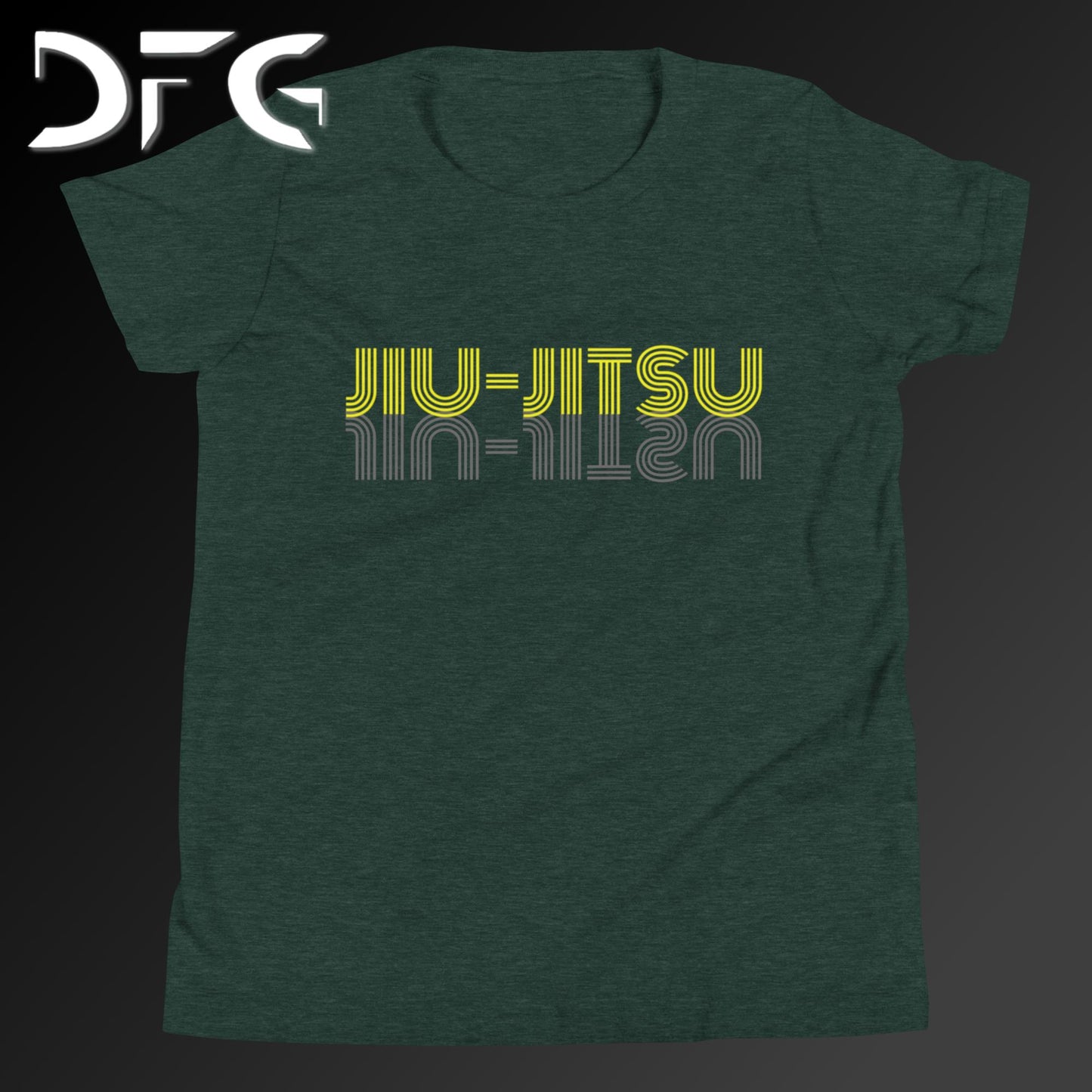 Youth Short-Sleeve T-Shirt BJJ Yellow