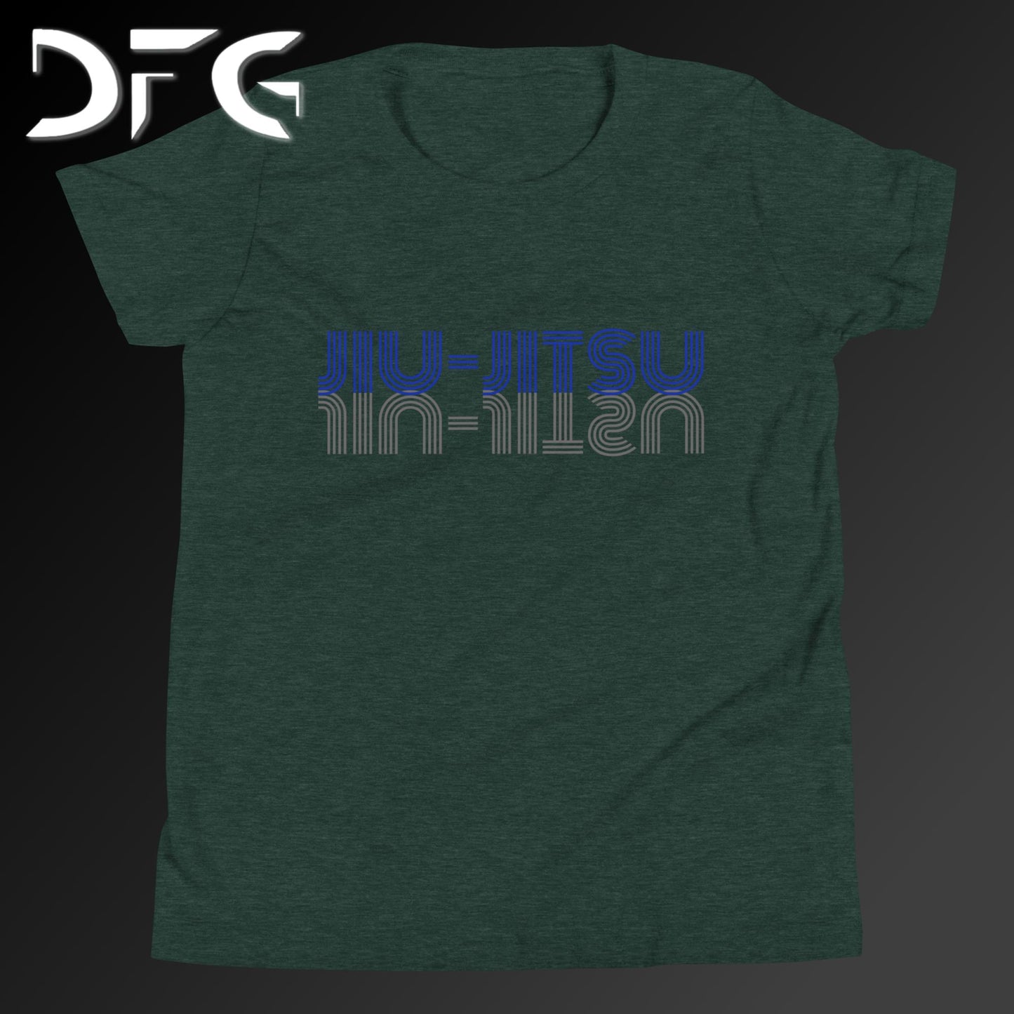 Youth Short-Sleeve T-Shirt BJJ Blue