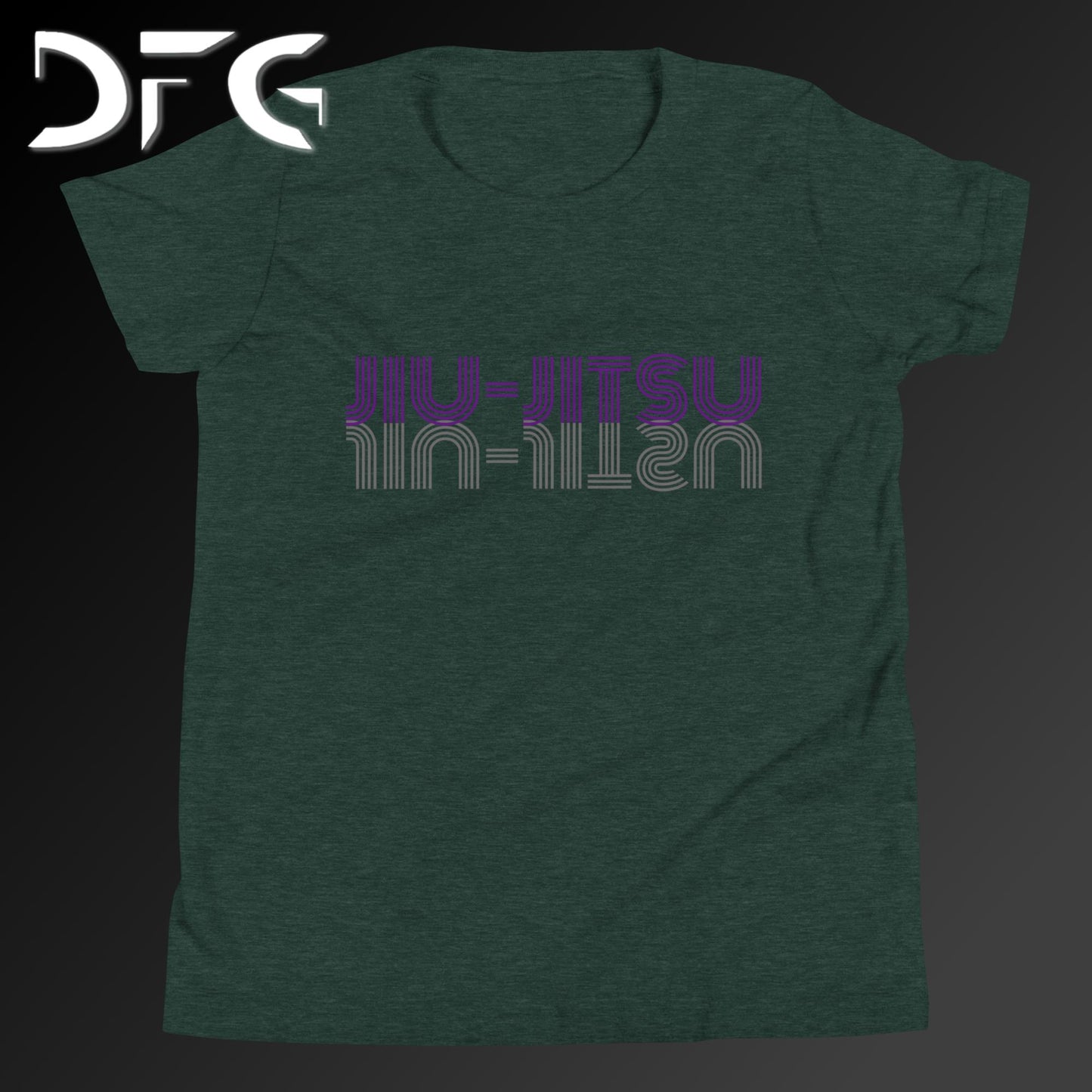 Youth Short-Sleeve T-Shirt BJJ Purple
