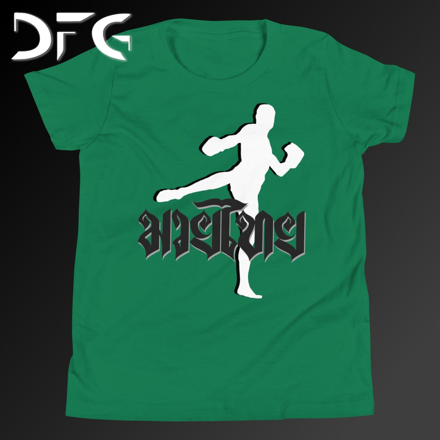Youth Short-Sleeve T-Shirt Muay Thai Black