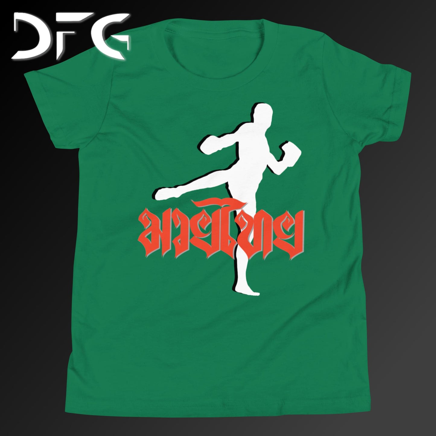 Youth Short-Sleeve T-Shirt Muay Thai Red