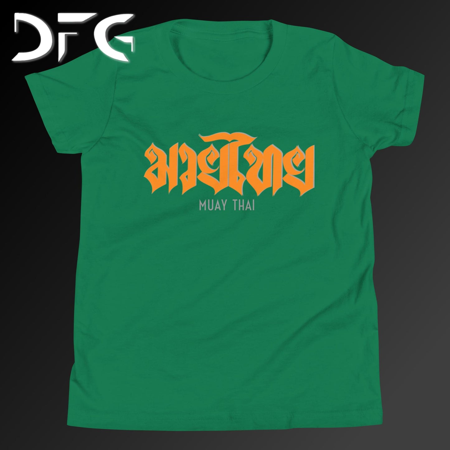Youth Short-Sleeve T-Shirt Muay Thai Orange