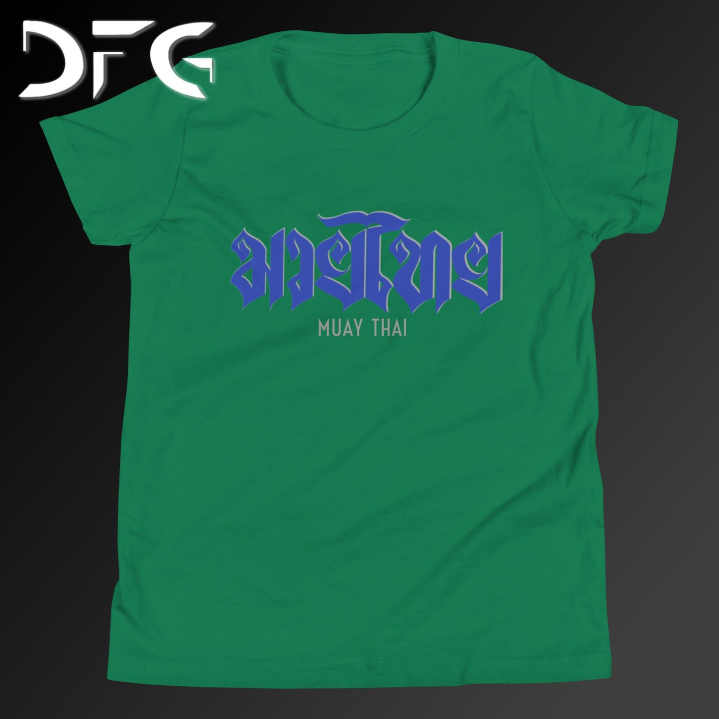 Youth Short-Sleeve T-Shirt Muay Thai Blue