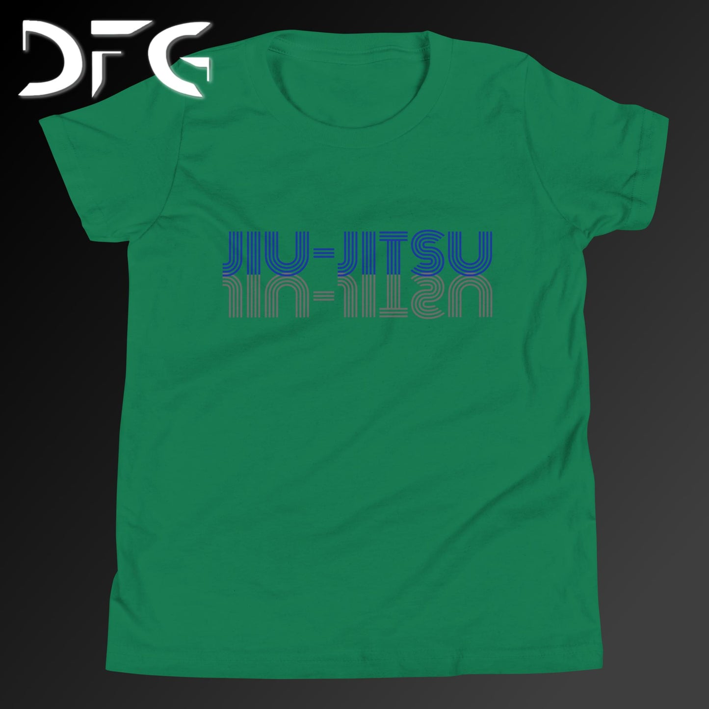 Youth Short-Sleeve T-Shirt BJJ Blue