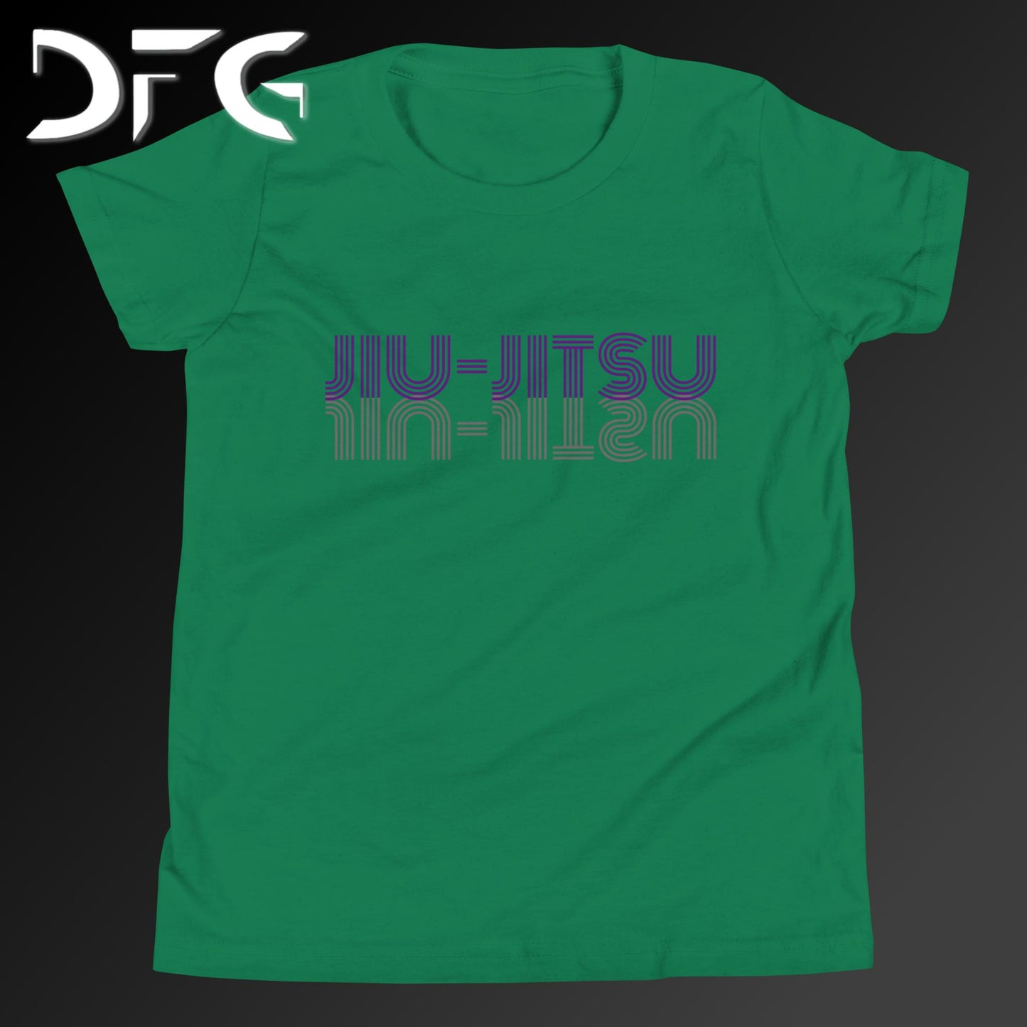 Youth Short-Sleeve T-Shirt BJJ Purple