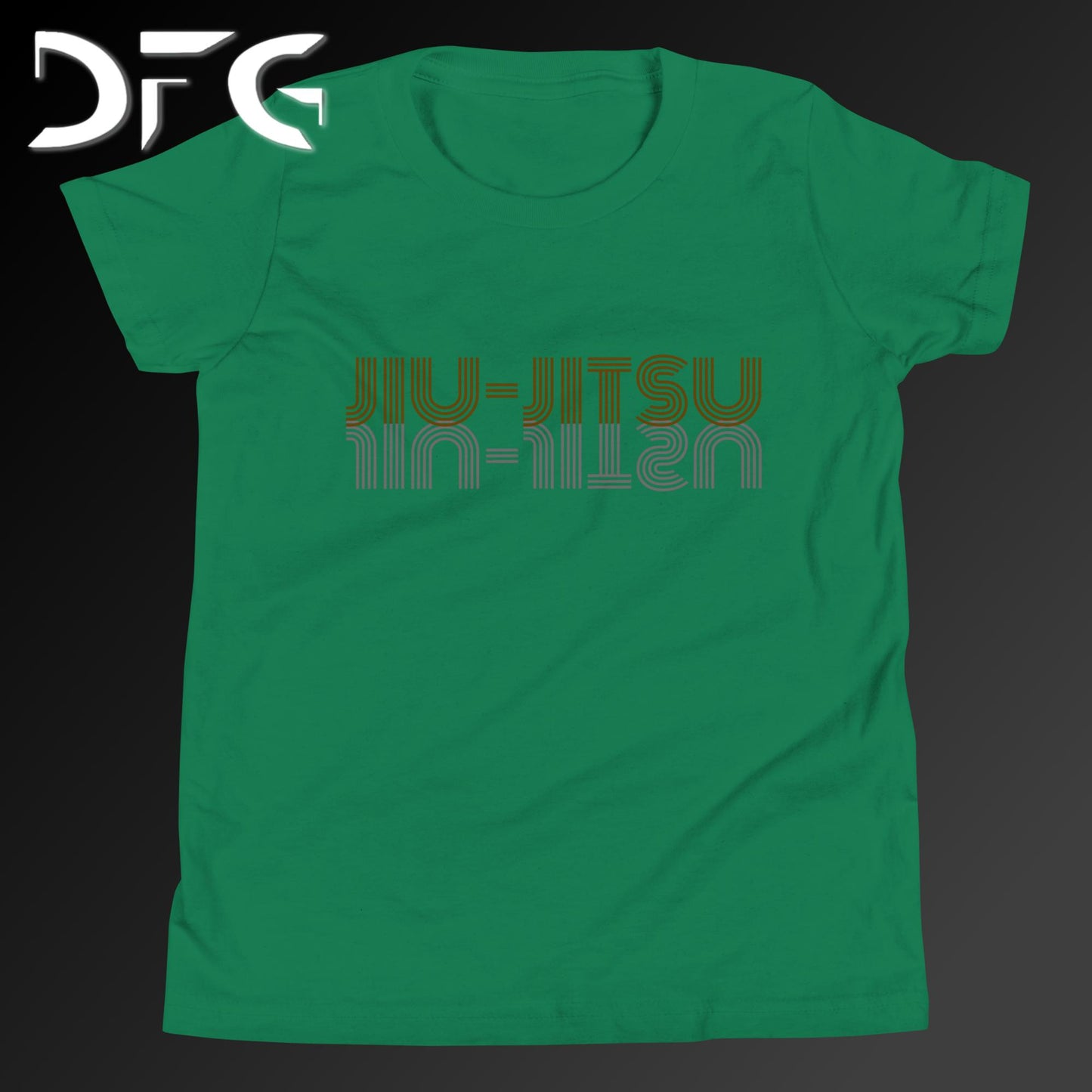 Youth Short-Sleeve T-Shirt BJJ Brown