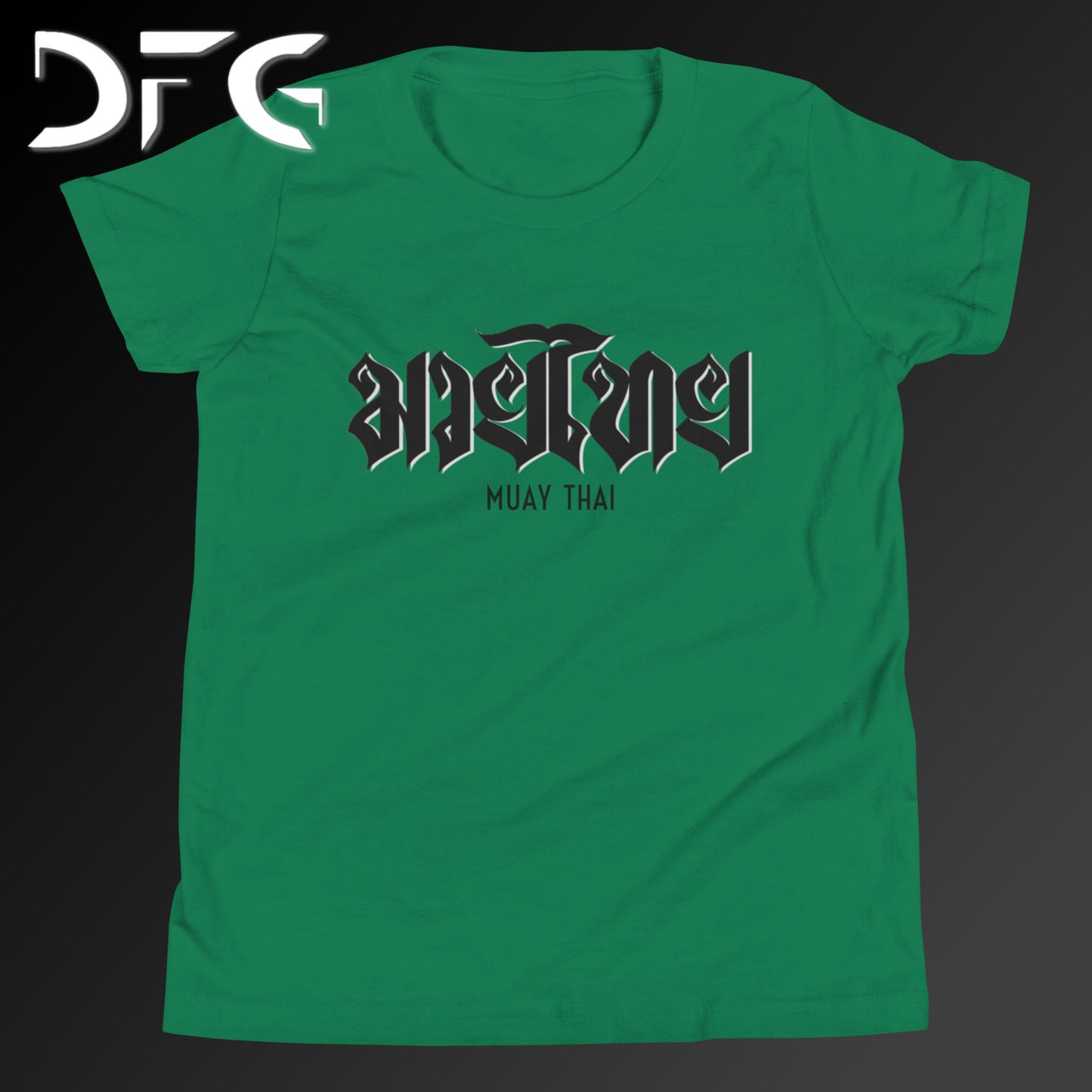 Youth Short-Sleeve T-Shirt Muay Thai Black