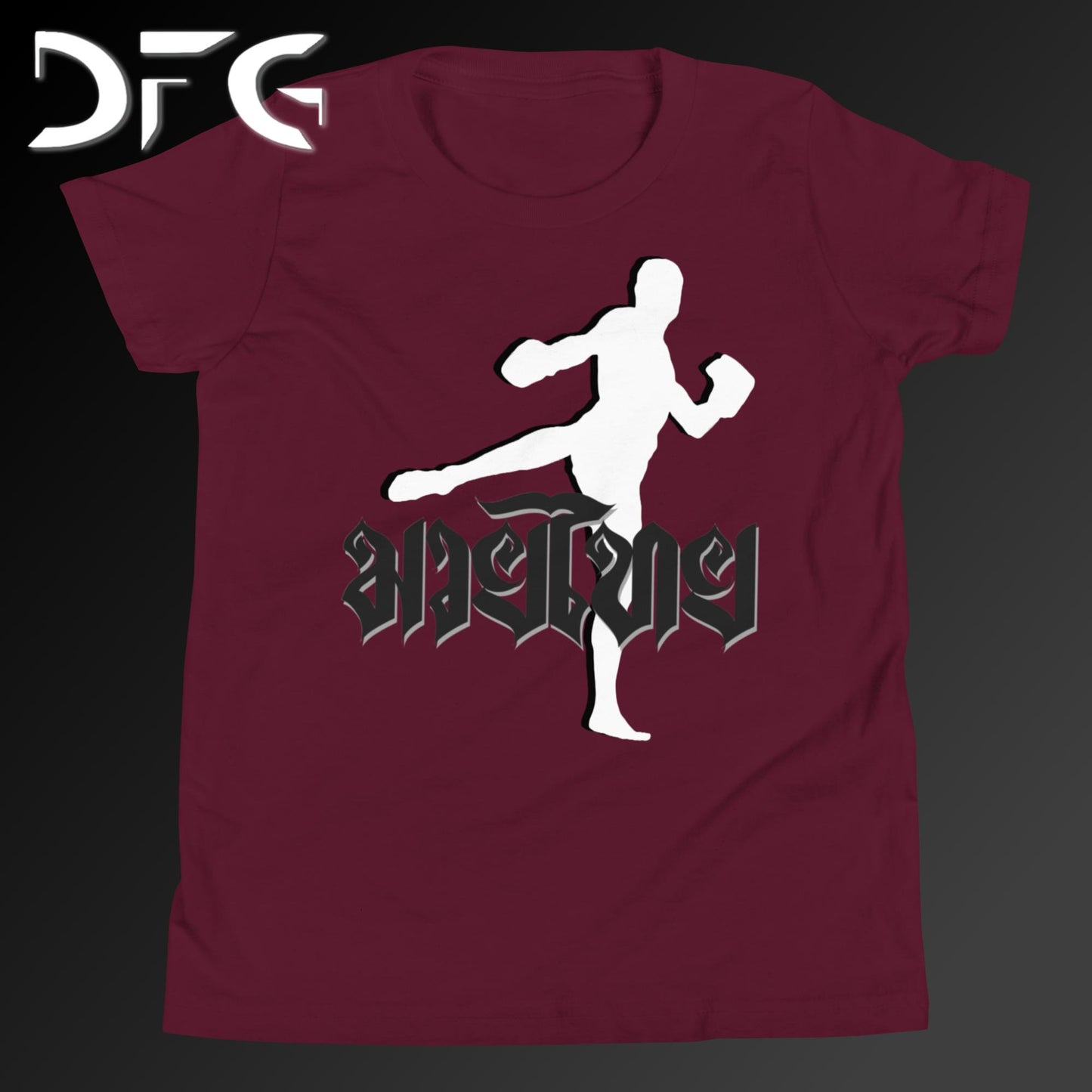 Youth Short-Sleeve T-Shirt Muay Thai Black