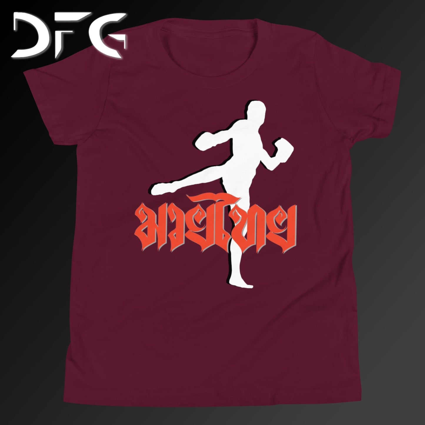Youth Short-Sleeve T-Shirt Muay Thai Red